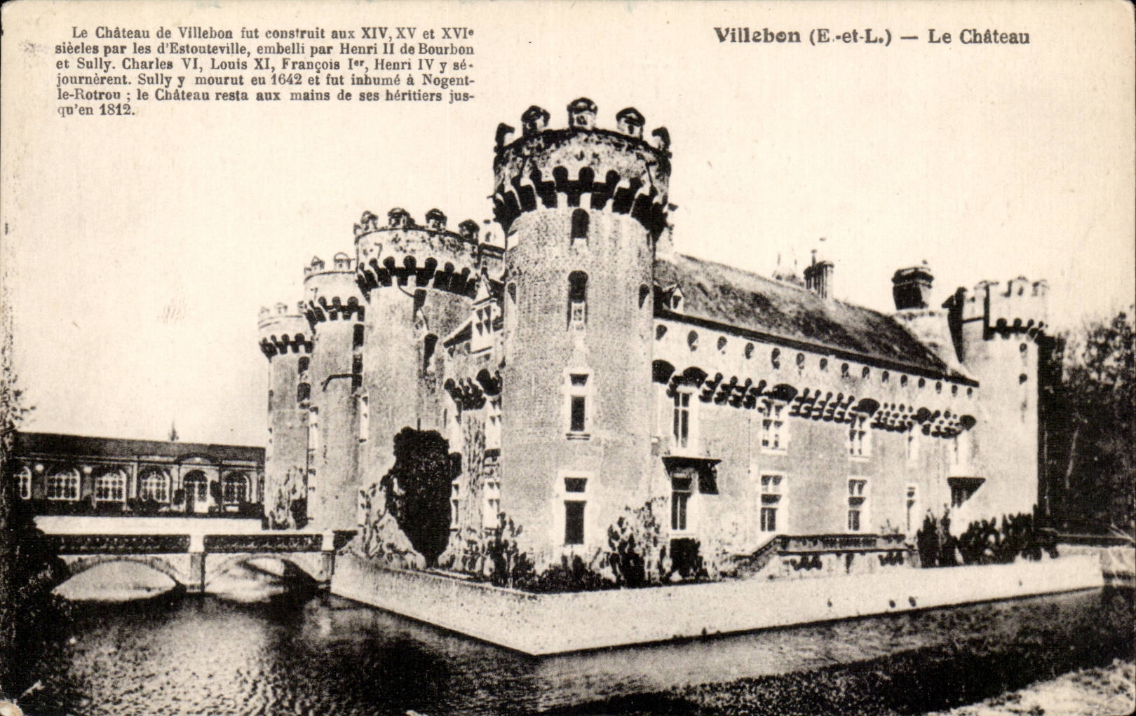 CPA Villebon das Schloss