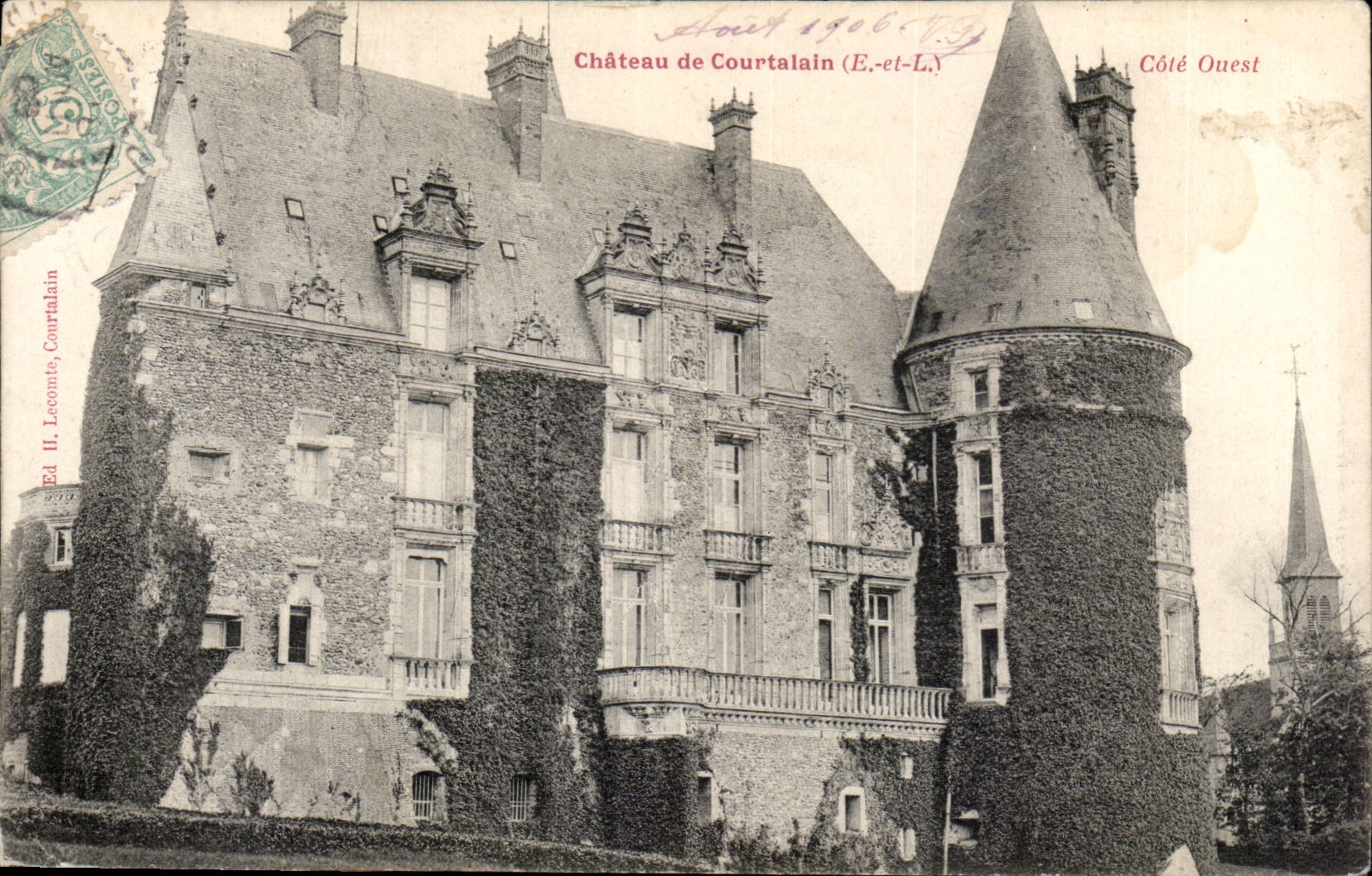 CPA Schloss von Courtalain
