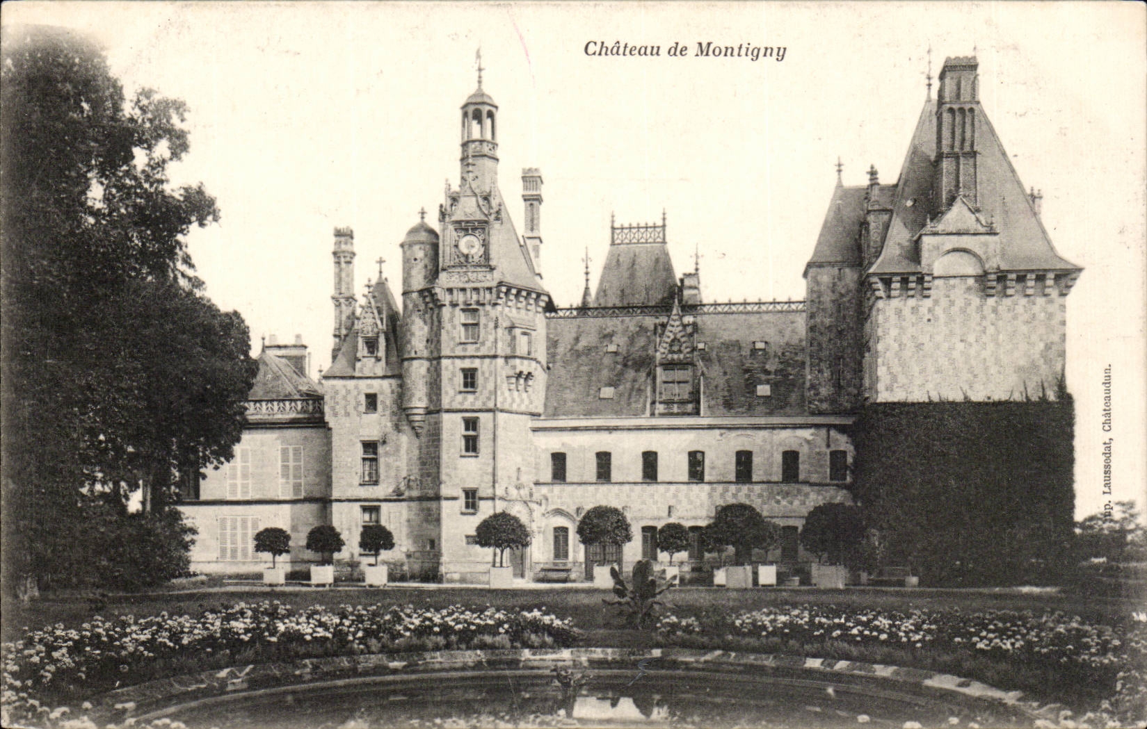 CPA Schloss von Montigny