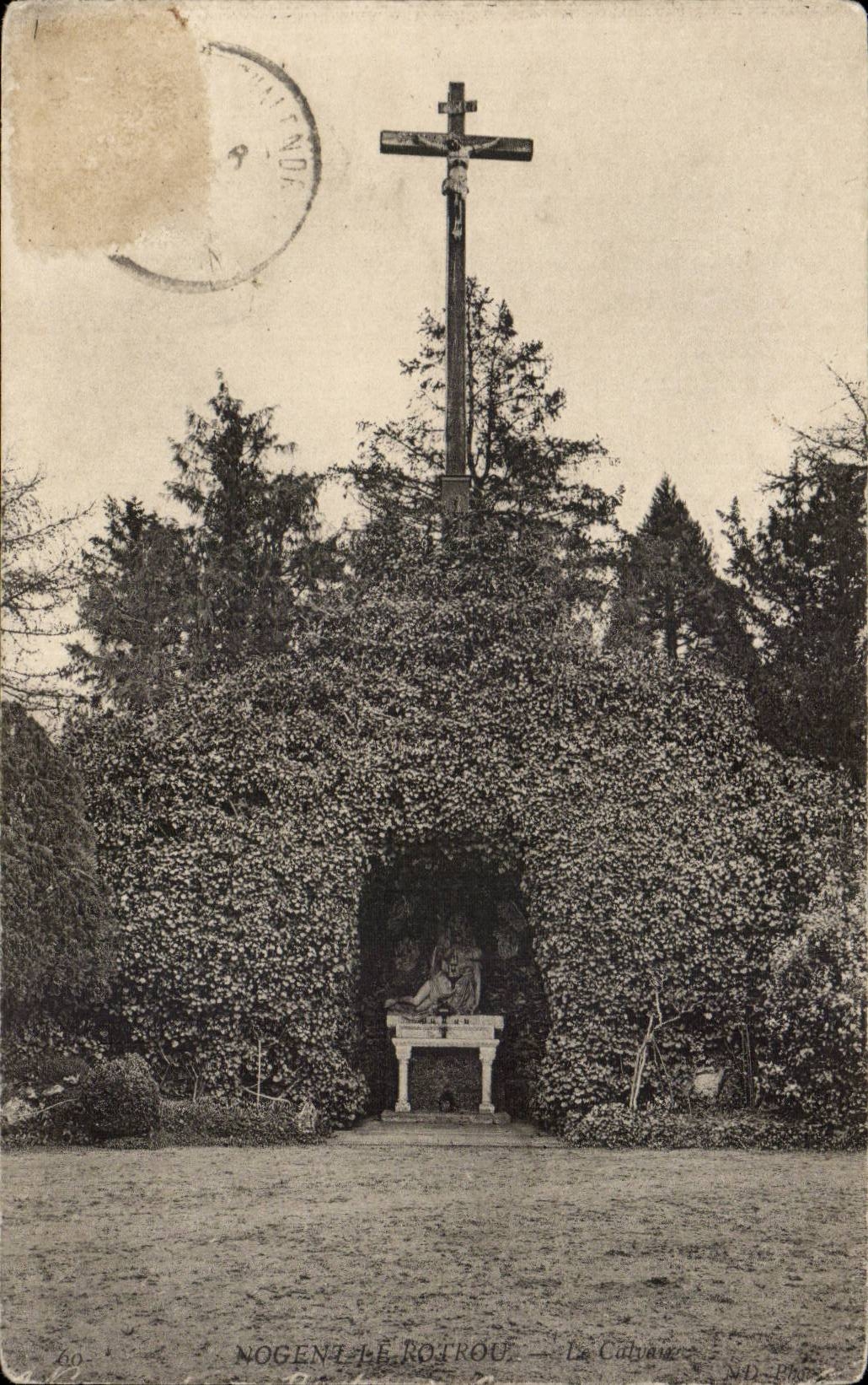 CPA Nogent Rotrou the martyrdom