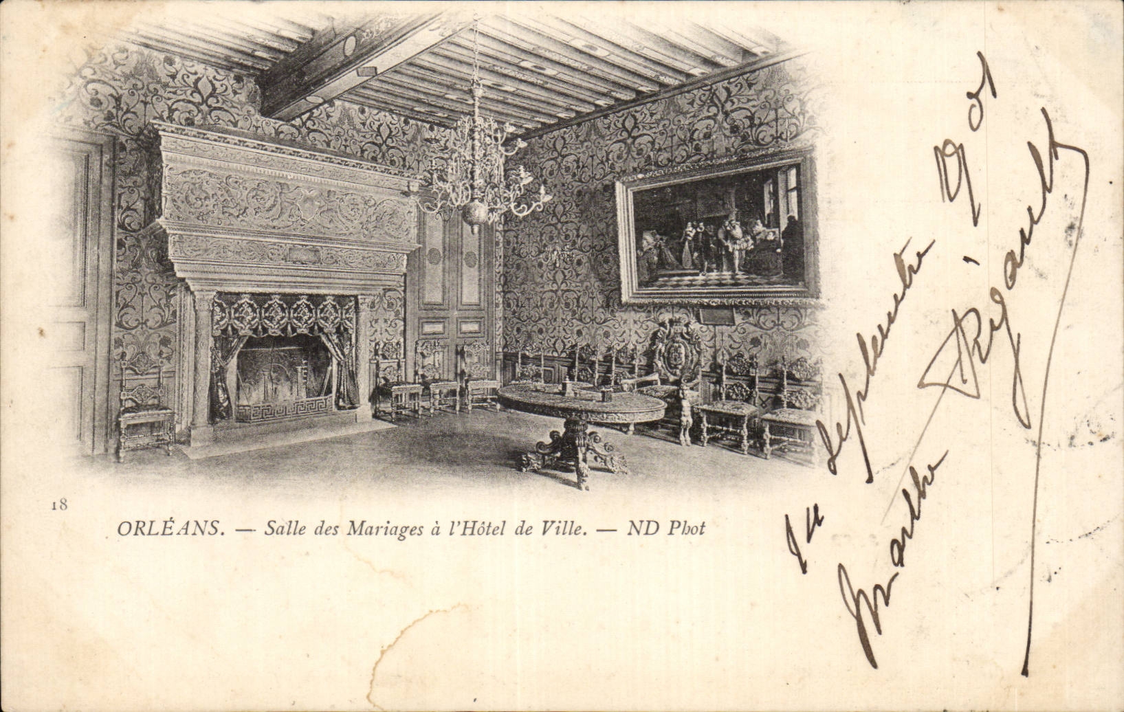 CPA Orleans Room of the marriages to the town hall