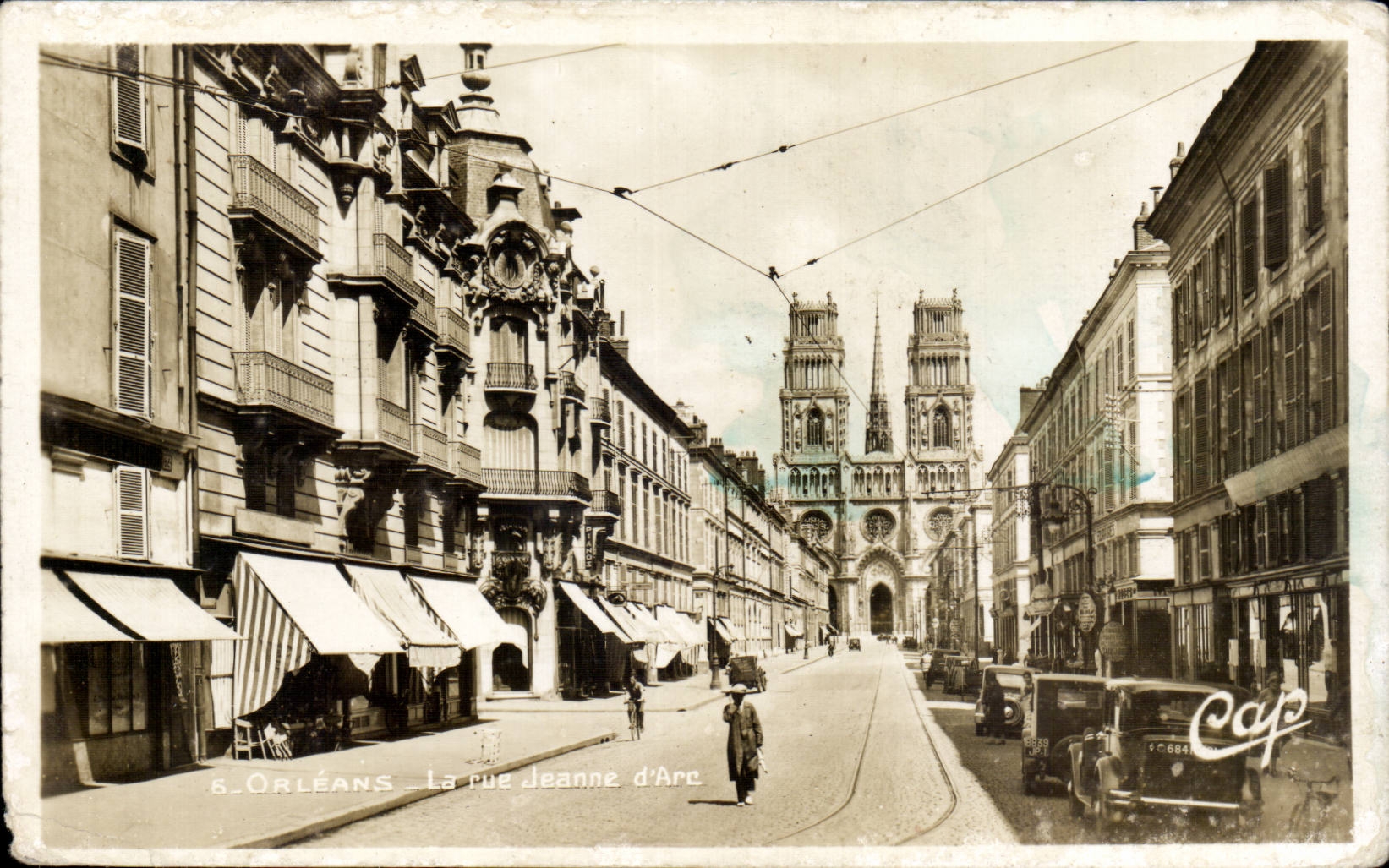 CPA Orleans the street Jeanne of arc