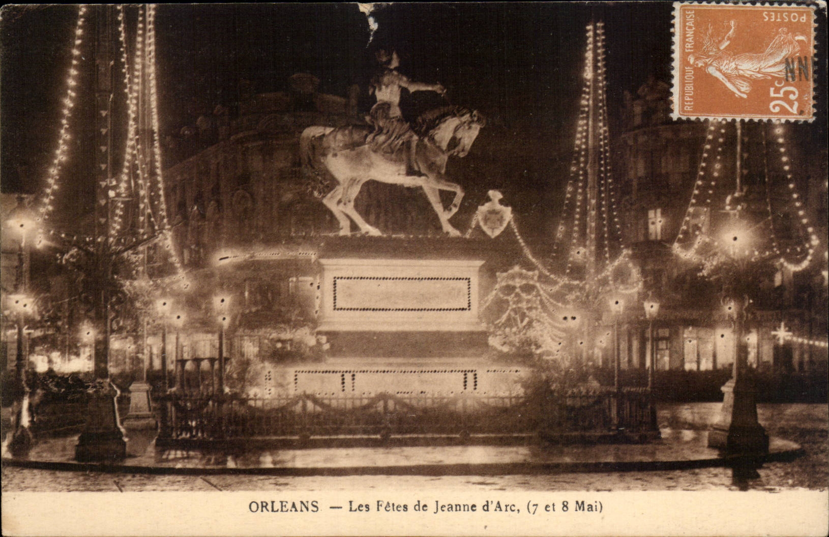 CPA Orleans festivals of Jeanne of arc (May 7th and 8th)