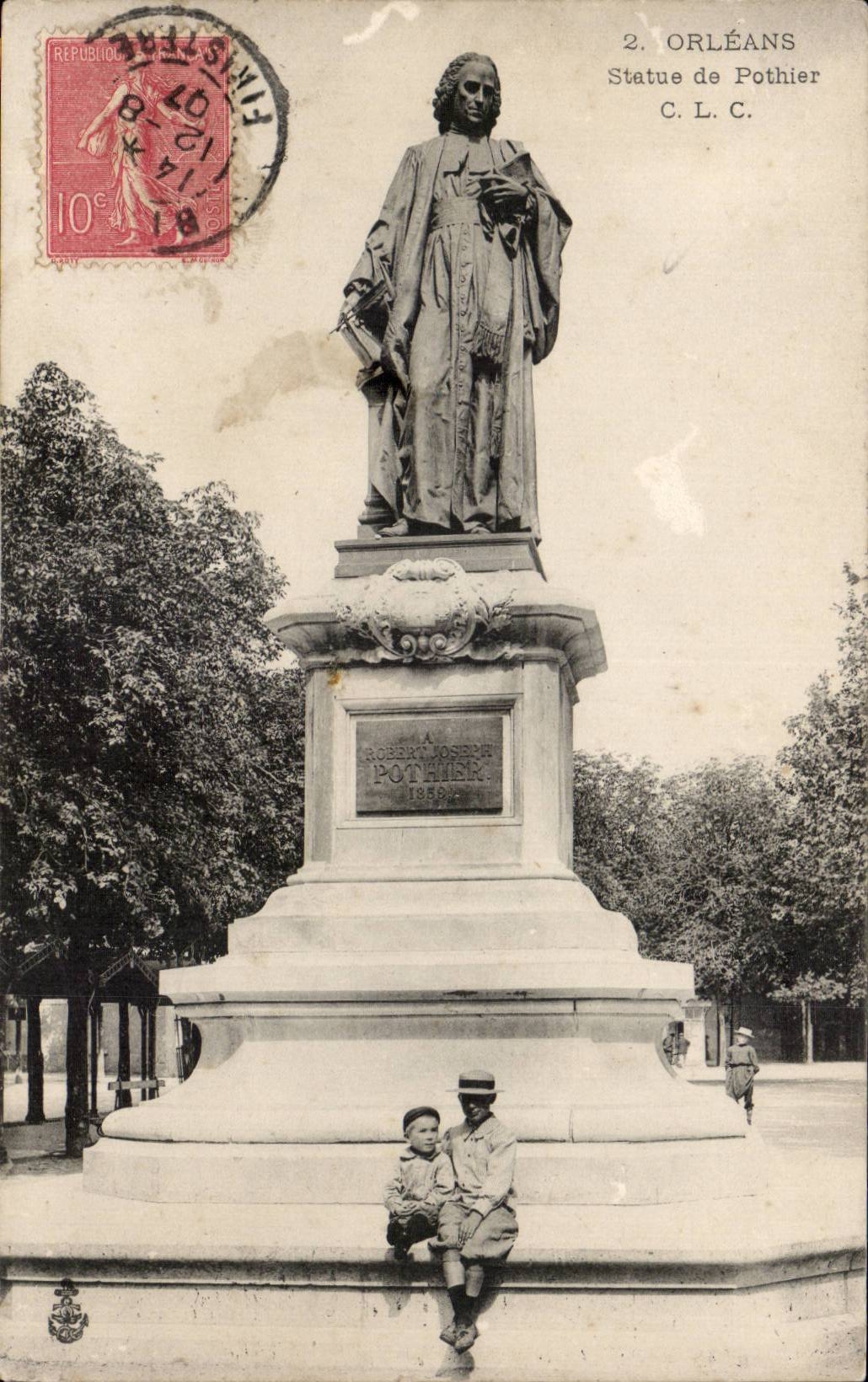 CPA Orleans Statue of Pothier