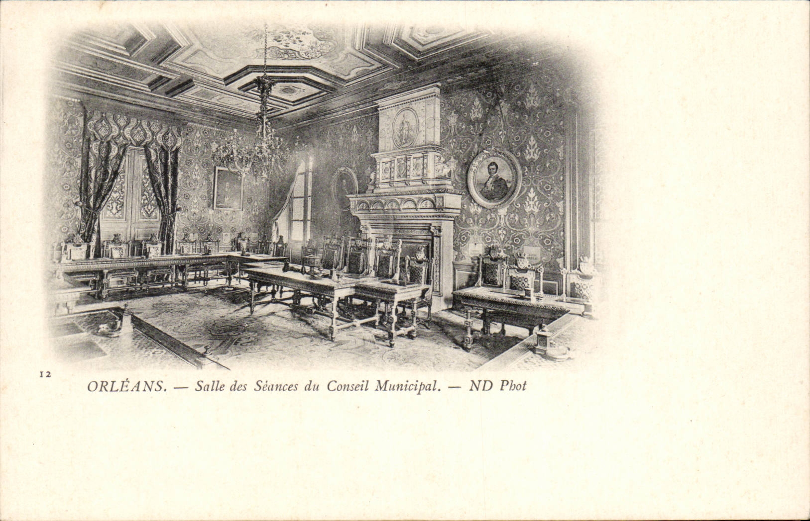 CPA Orleans Room of the meetings of the Municipal council