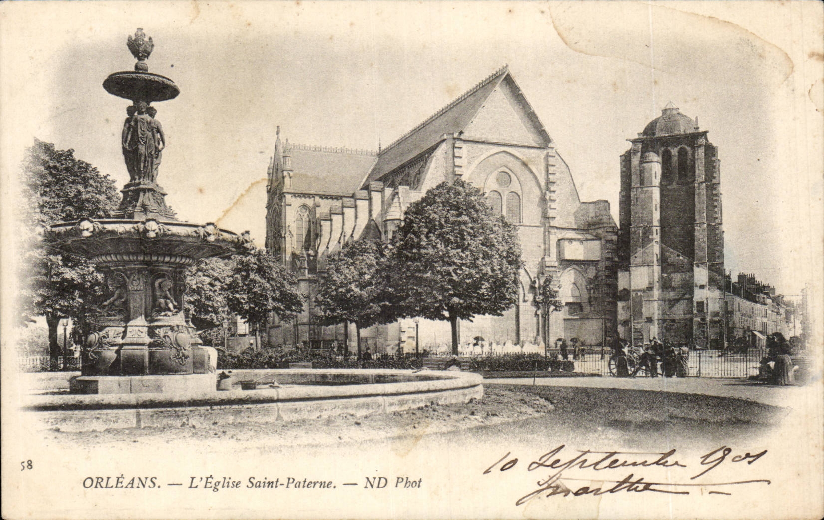 CPA Orleans the church Saint Benevolent