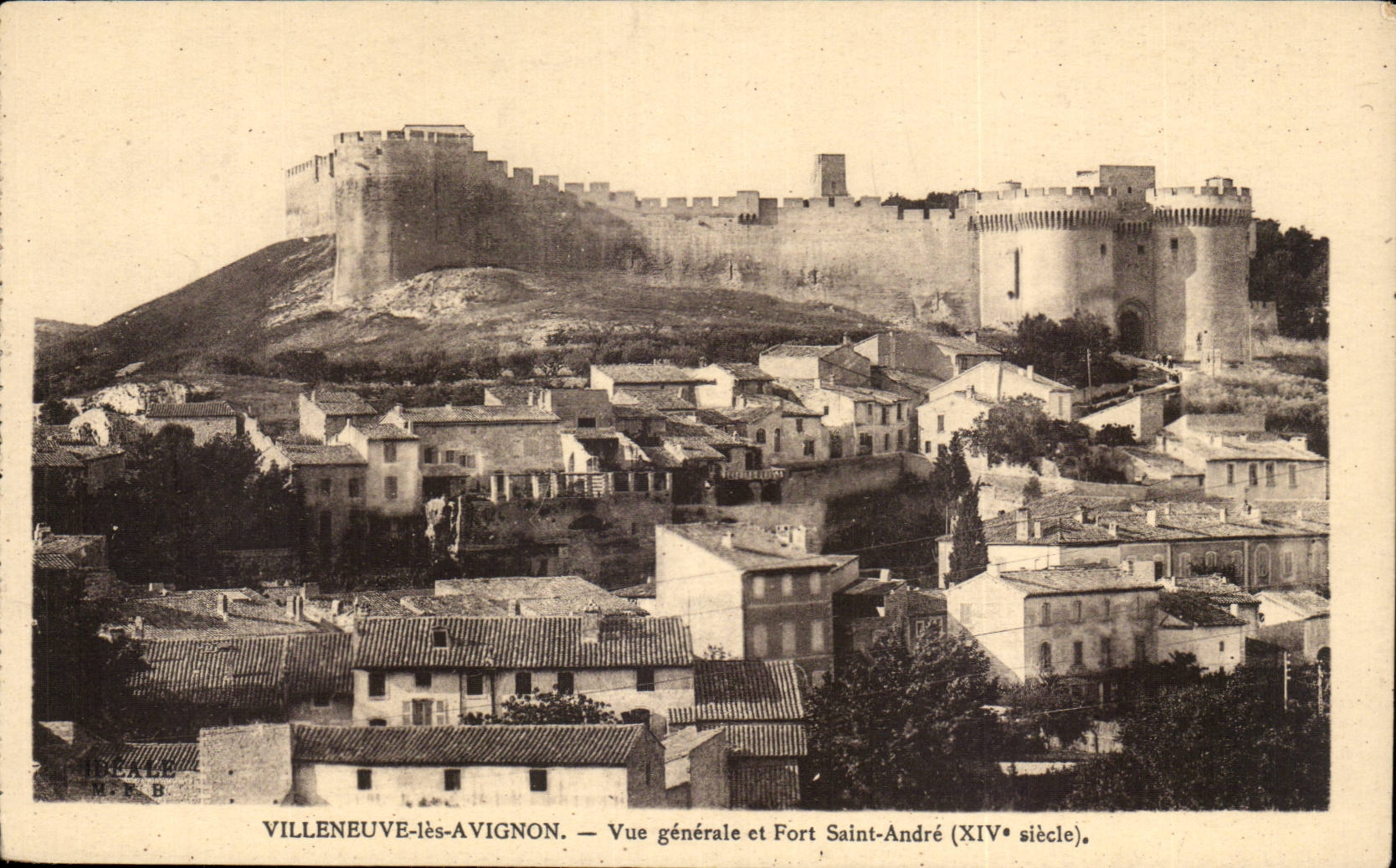 CPA Villeneuve Avignon View und extrem Saint Andre (14)