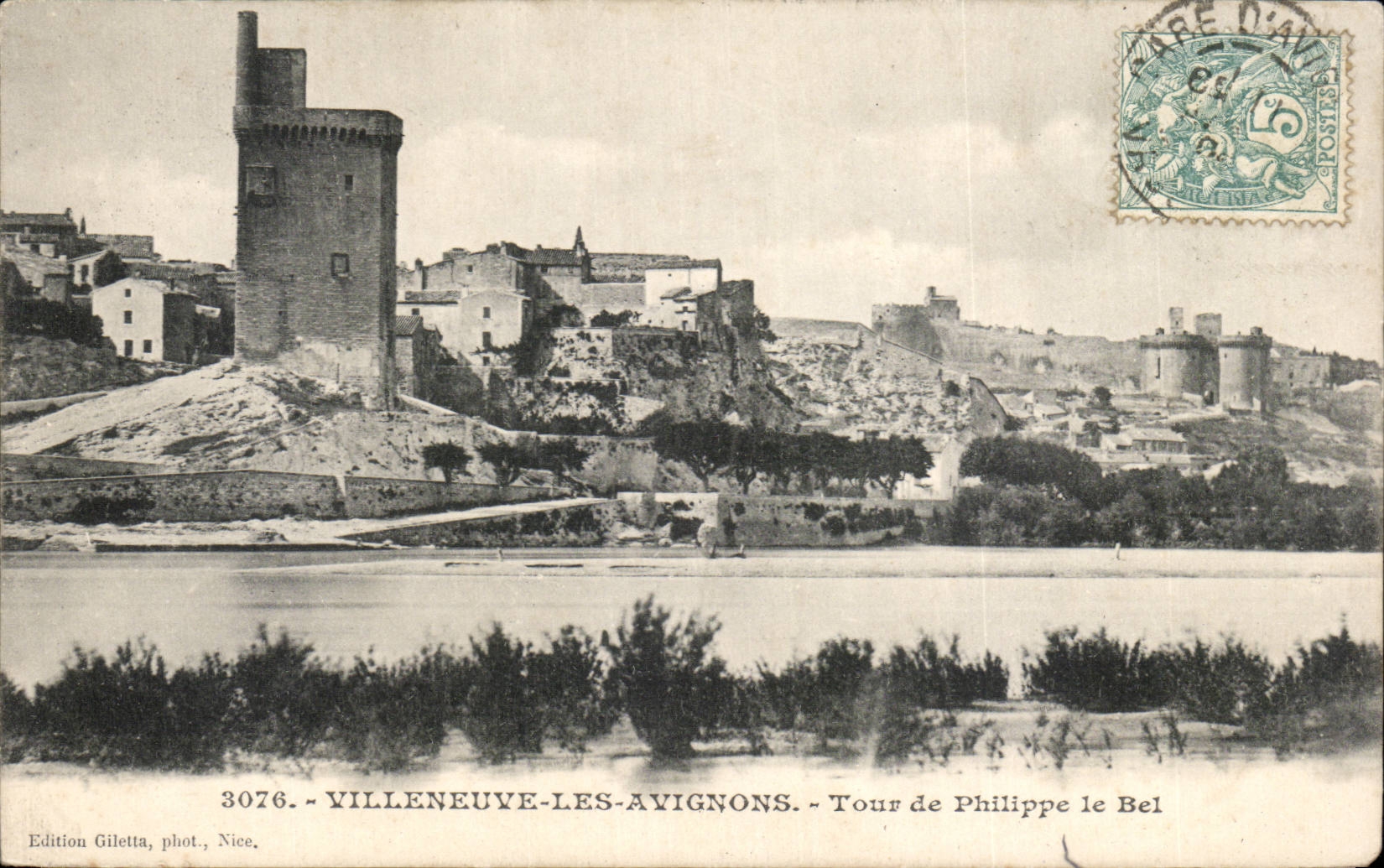 CPA Villeneuve Avignon Umdrehung von Philippe das schone