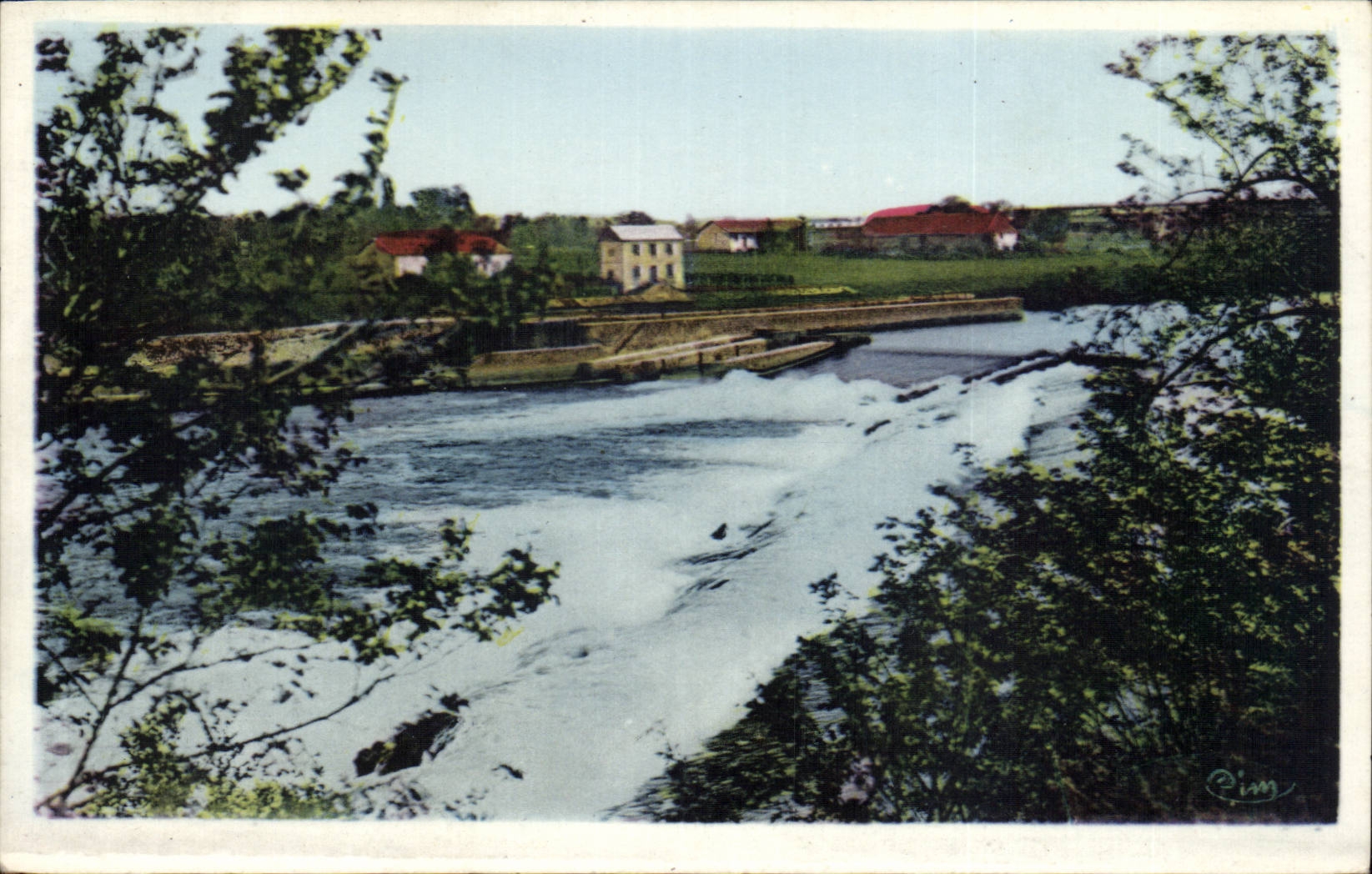 CPSM Bergerac the roadway left bank