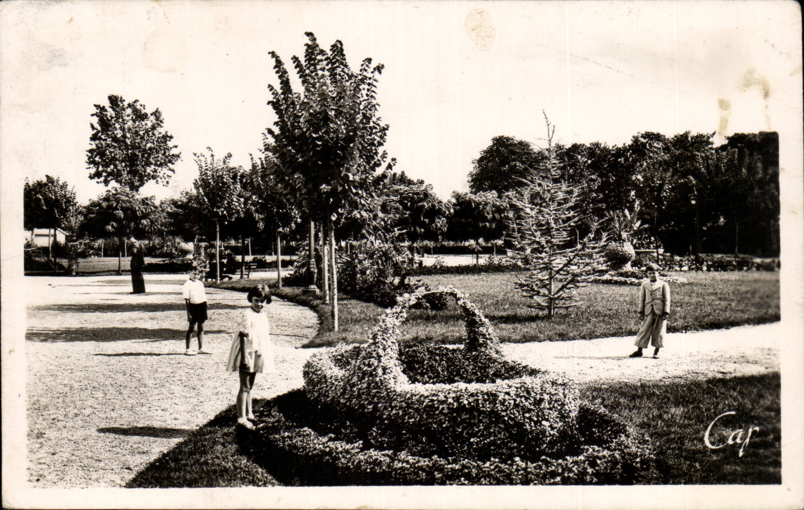 CPSM Bergerac Park Jean Jaures