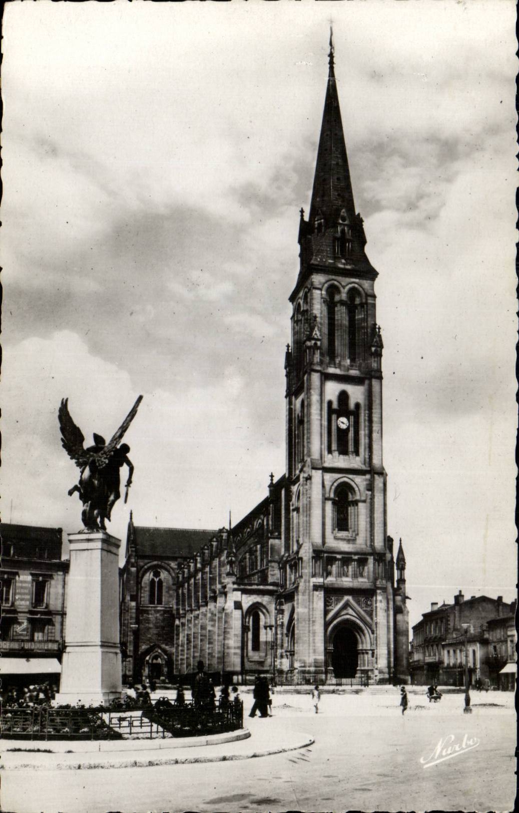 CPSM Bergerac Notre Dame Church