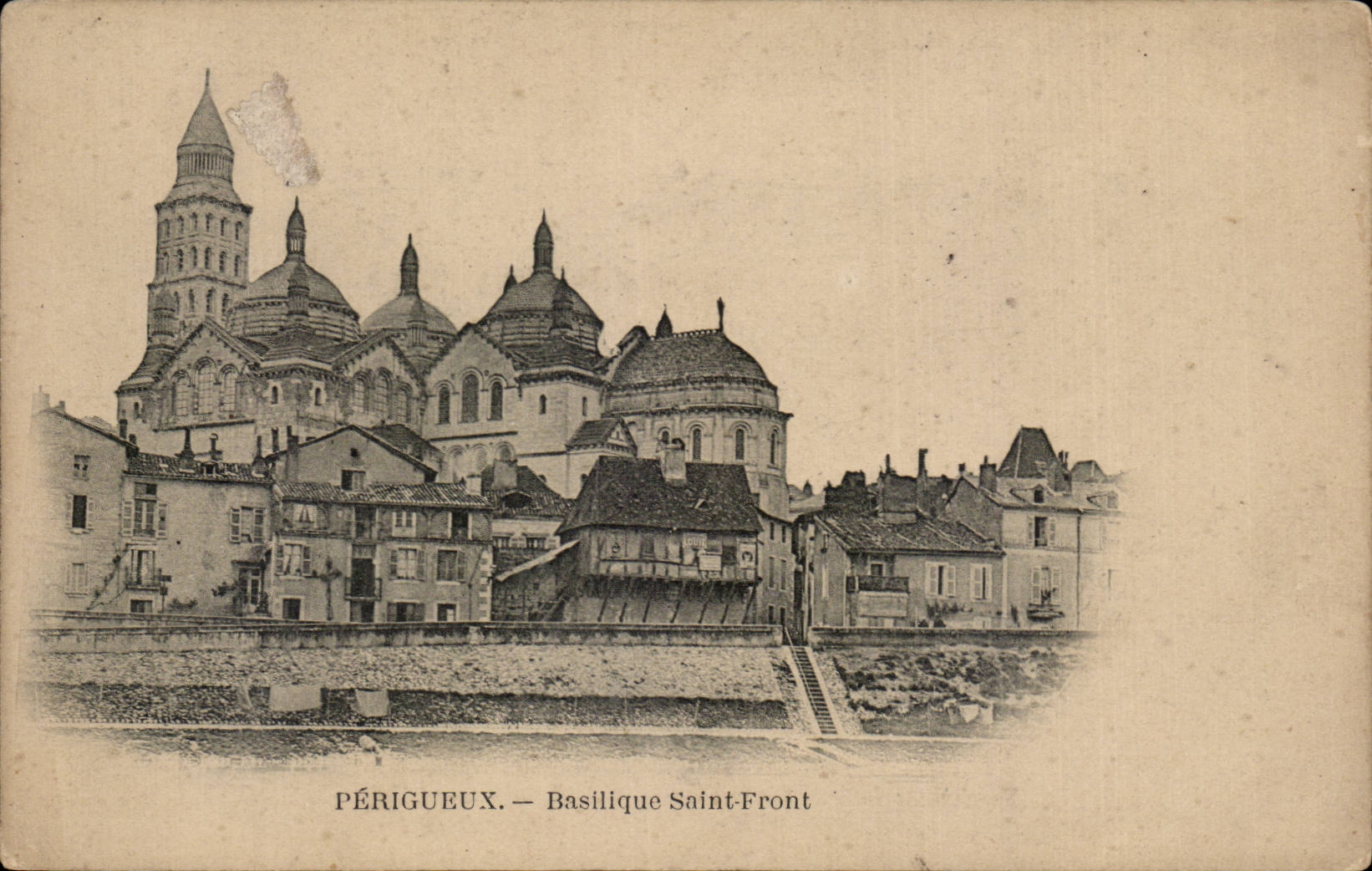 CPA Perigueux Basilika-Saint Gesicht