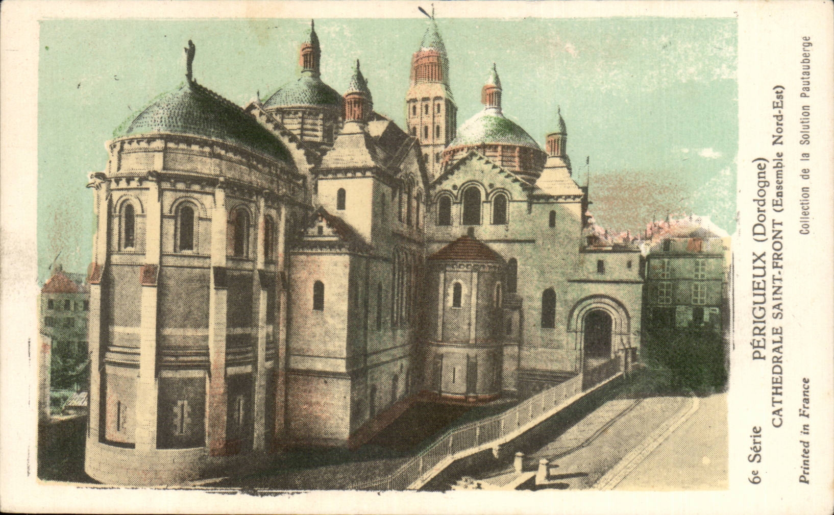 CPA Perigueux Kathedrale-Saint Gesicht