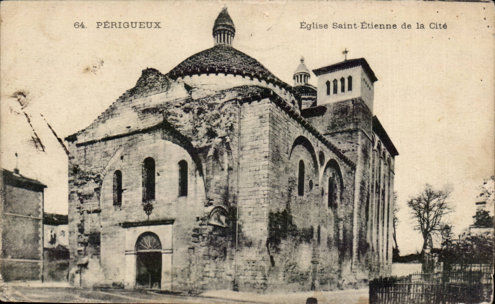 CPA Perigueux Church Saint Etienne of the ISCED