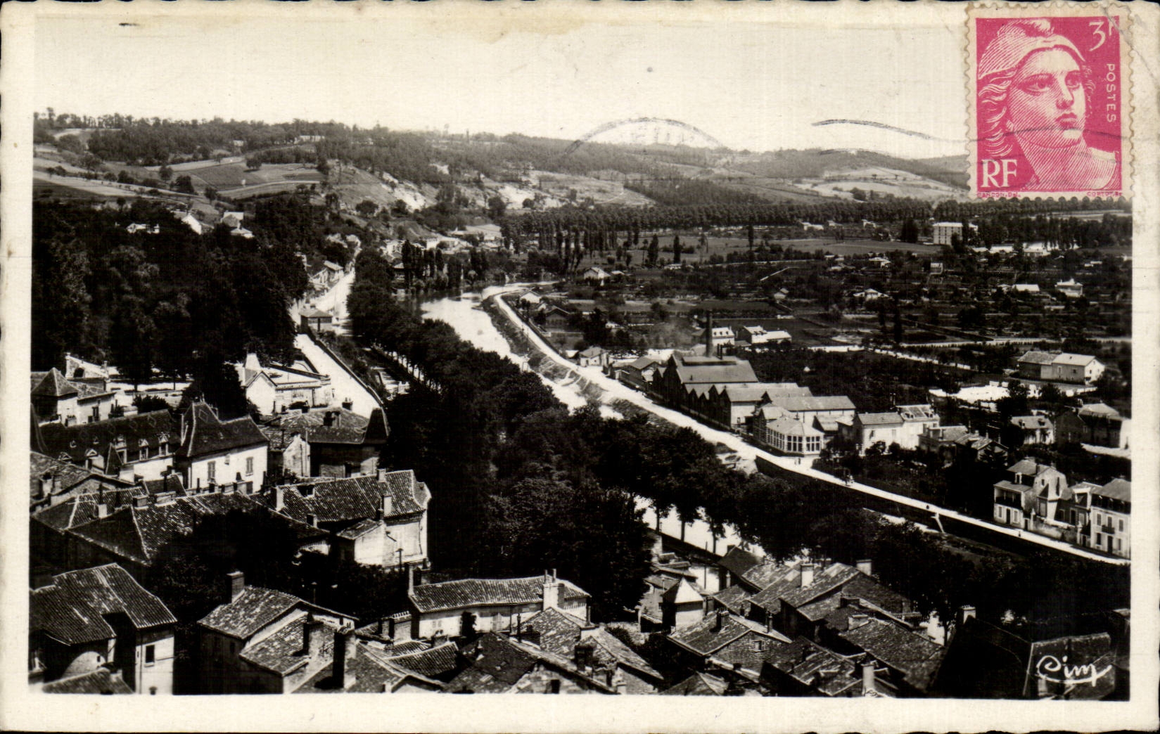 CPA Perigueux Valley of Isle