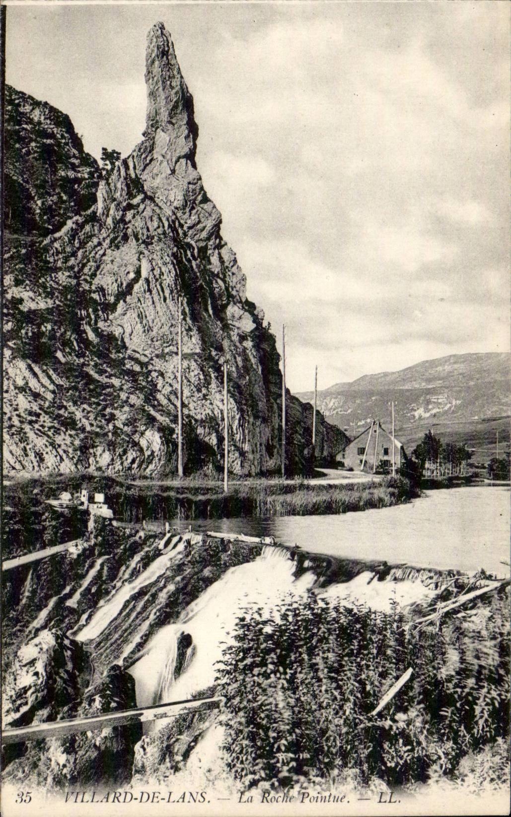 Dauphine CPA Villard de Lans the pointed rock