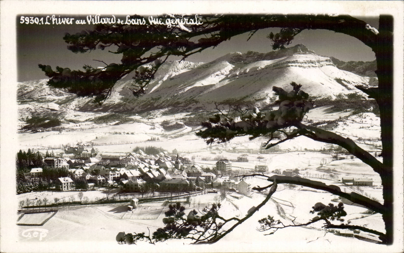 Dauphine CPA Villard de Lans the winter View