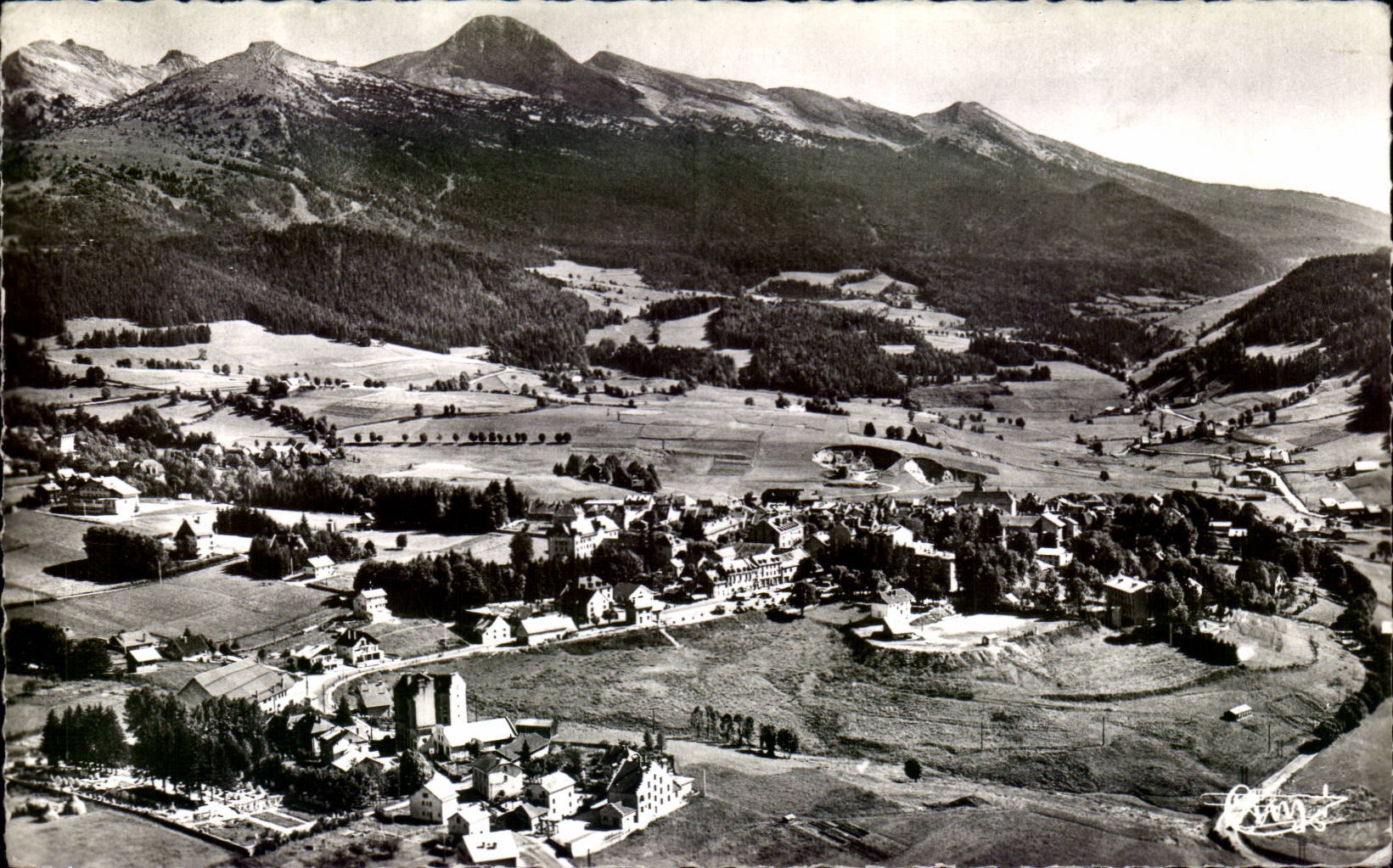 Dauphine CPA Villars de Lans Vercors Panoramic View At the bottom Moucherolle