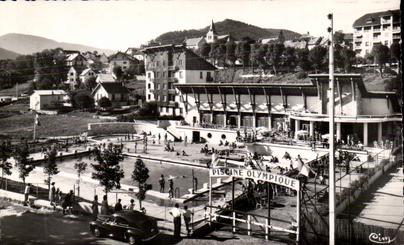 CPSM Villard de Lans Vercors Swimming pool Olympic