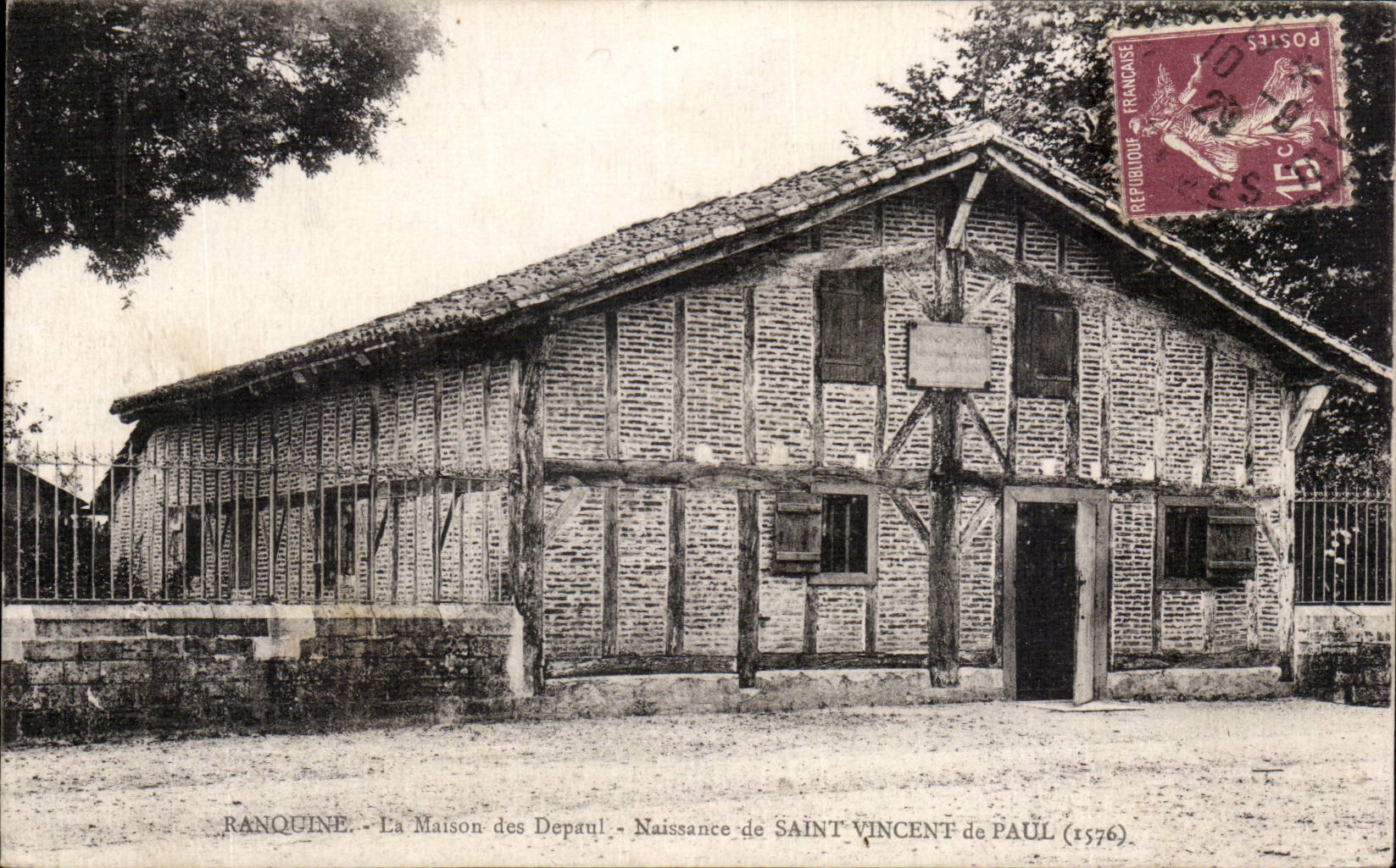 CPA Ranquine the house of Depaul Birth of Saint Vincent of Paul