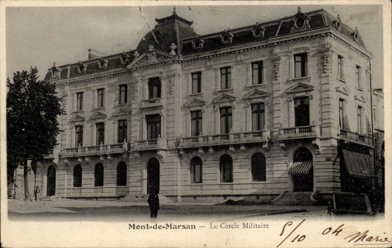 CPA Mont of Marsan Rings military