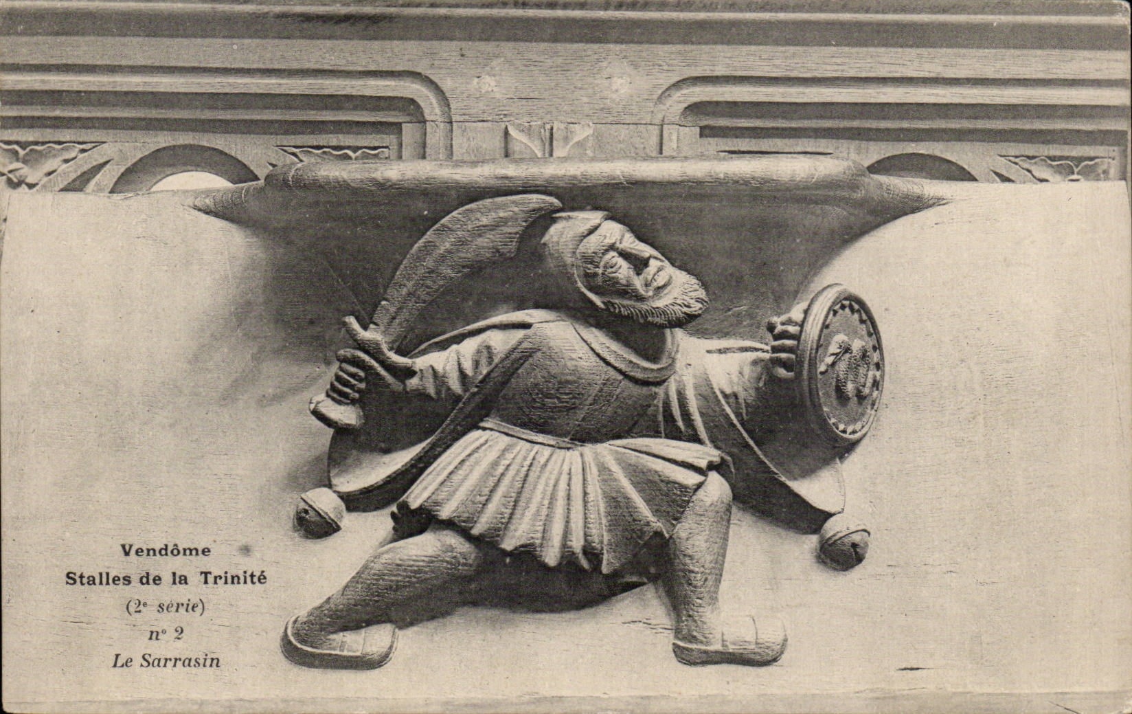 CPA Vendome Stalles de la Trinite Le Sarrasin