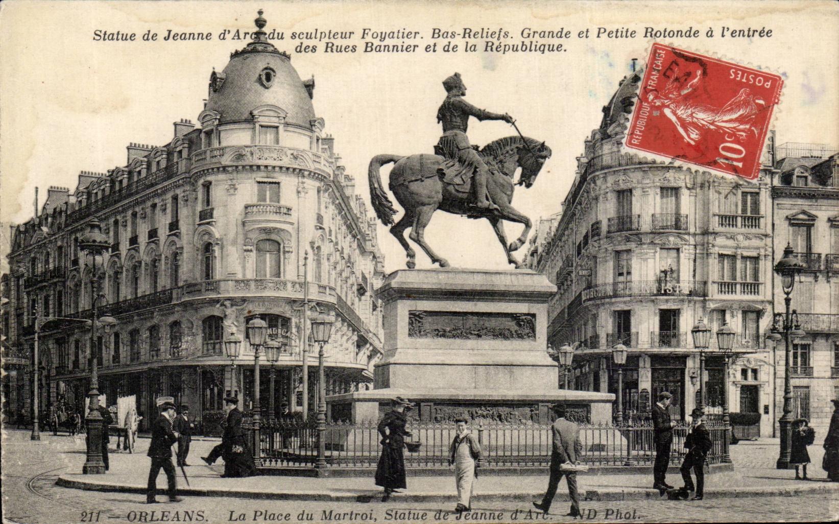 CPA Orleans the place of Martroi