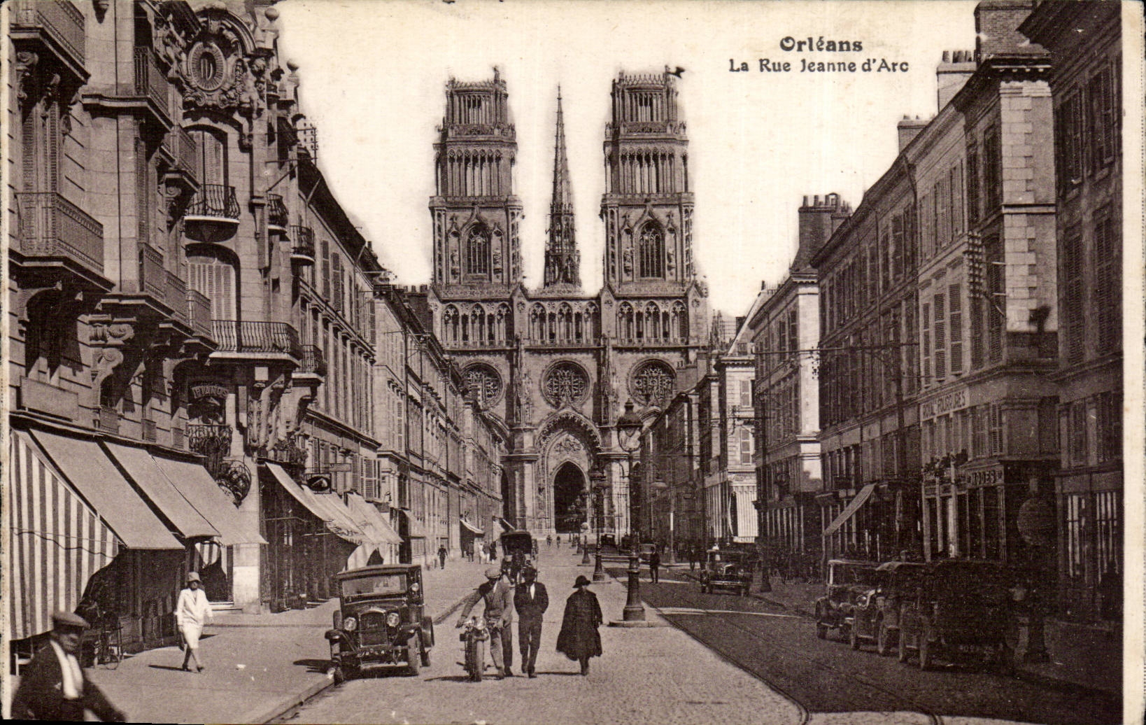 CPA Orleans the street Jeanne of arc