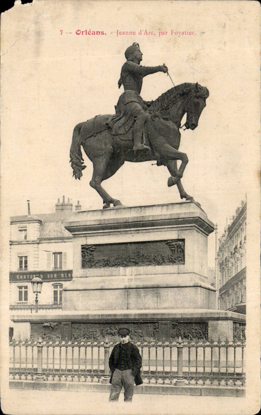 CPA Orleans Jeanne of arc by Foyatier