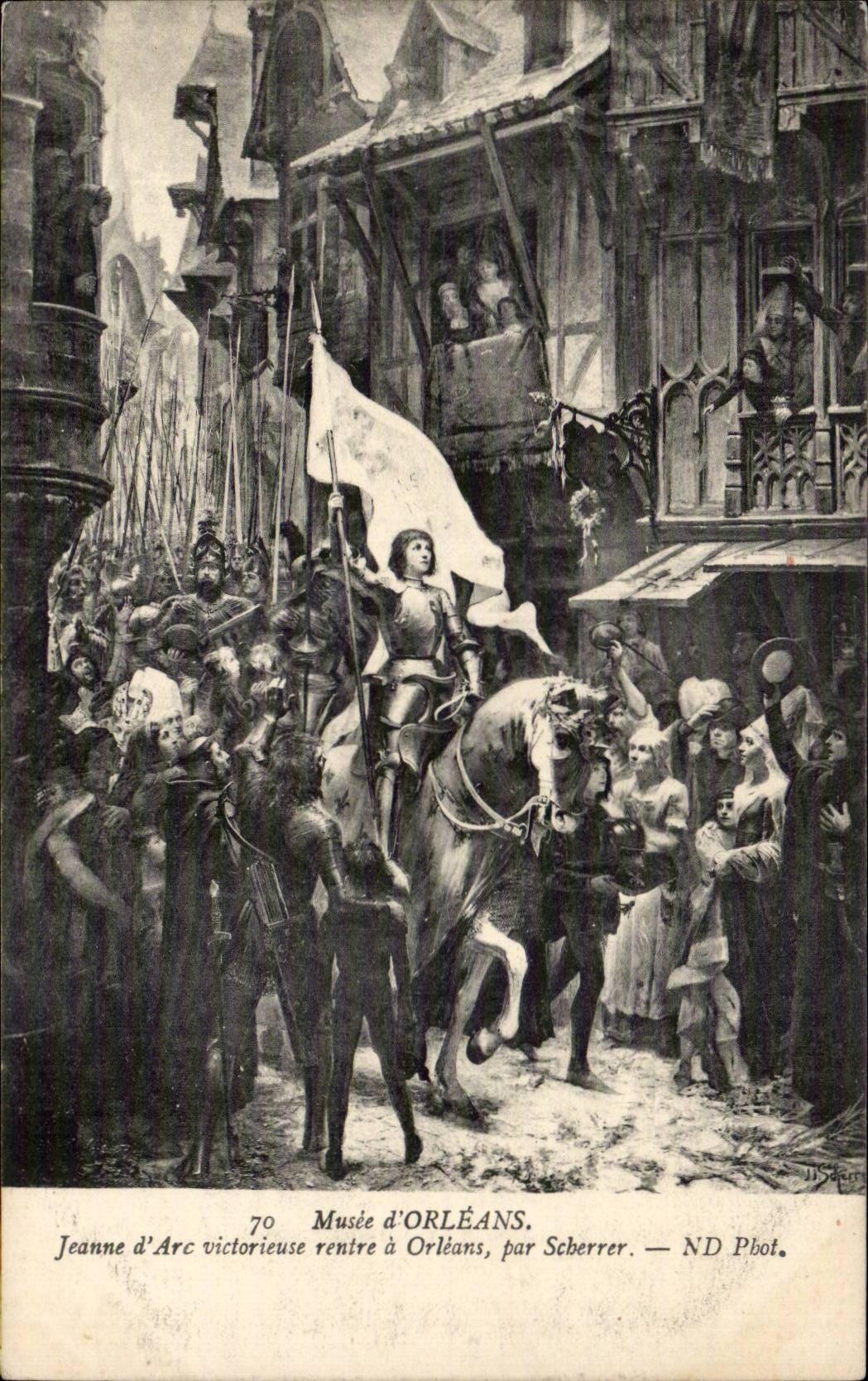 CPA Orleans Bas Jeanne of arc victorious reTours has Orleans by Scherrer