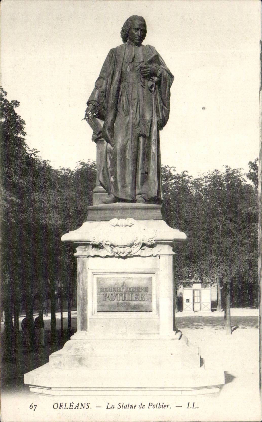 CPA Orleans Statue of Pothier