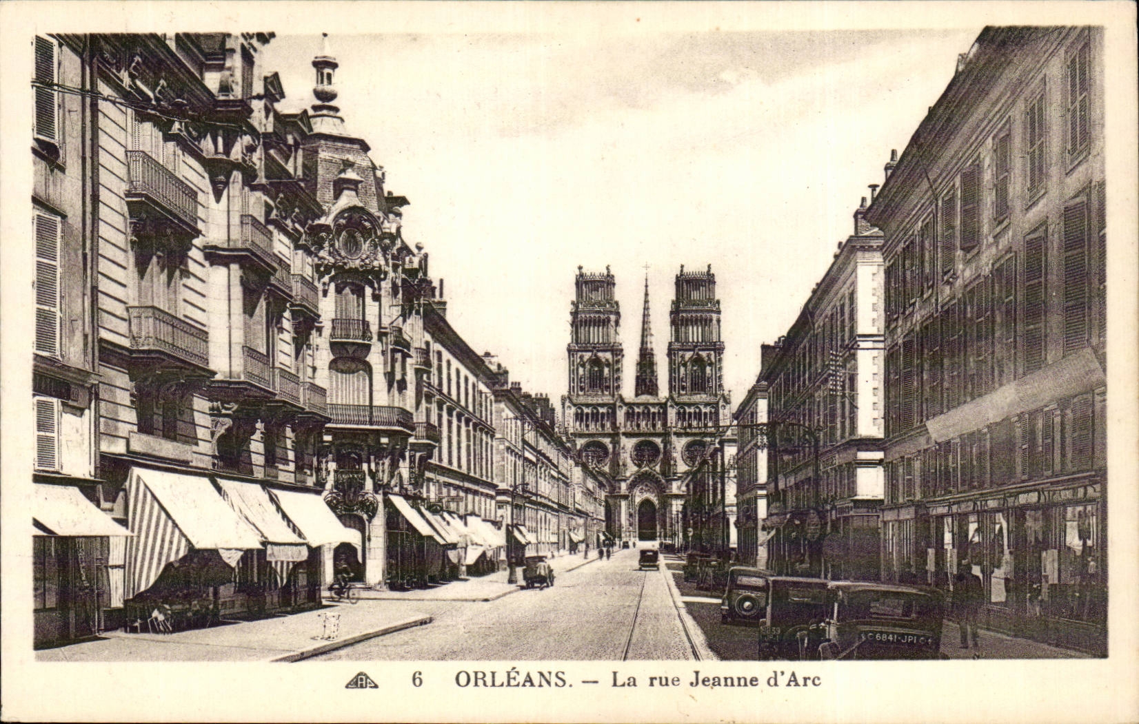 CPA Orleans the street Jeanne of arc