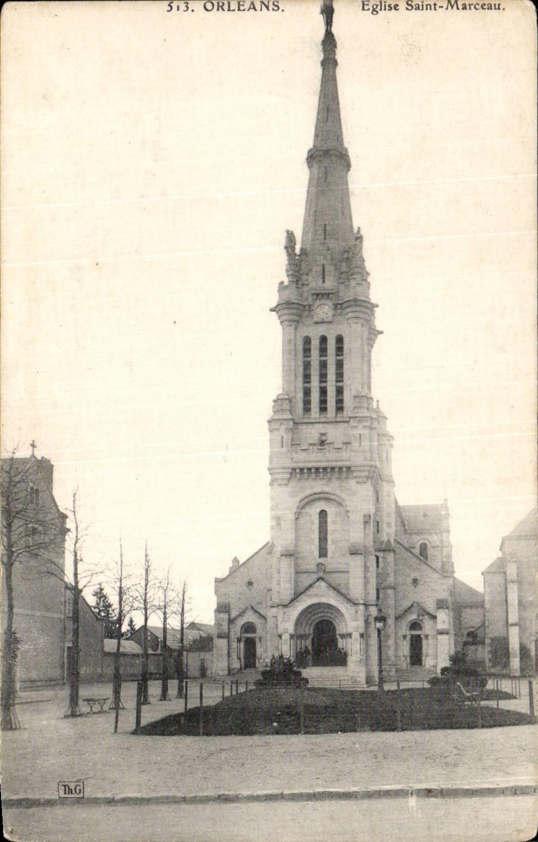 CPA Orleans Church Saint Marceau