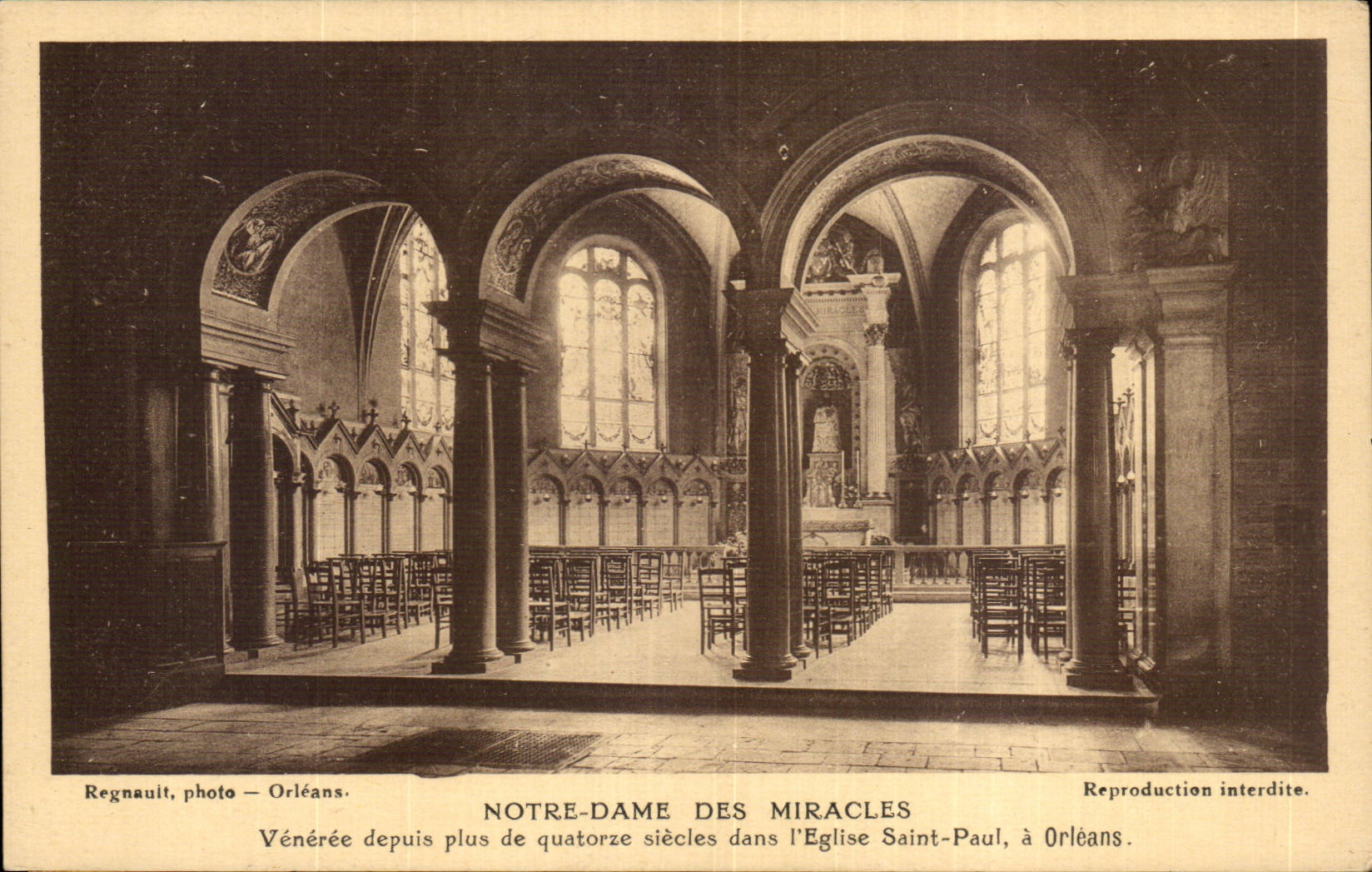 CPA Orleans Notre Dame of the miracles