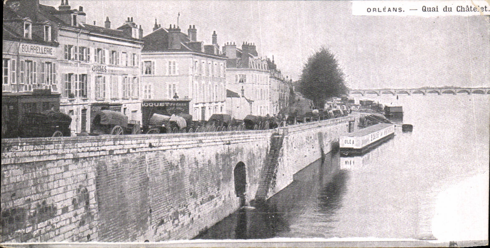 CPA Orleans Quay of Chatelet