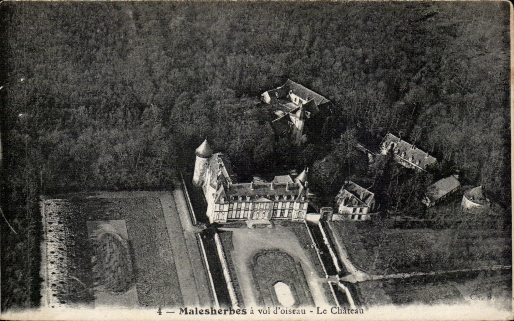 CPA Malesherbes the castle