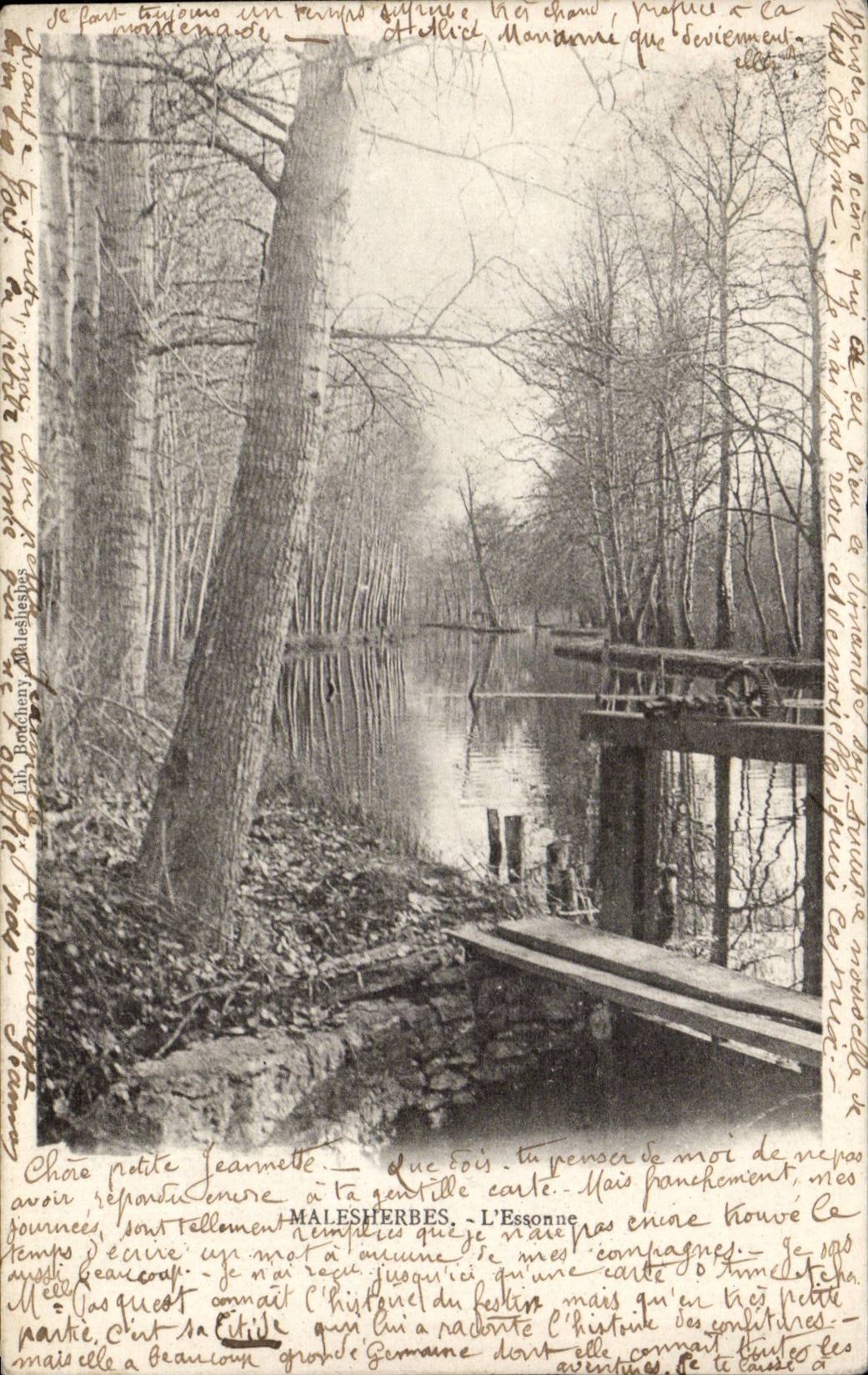 CPA Malesherbes the Essonne