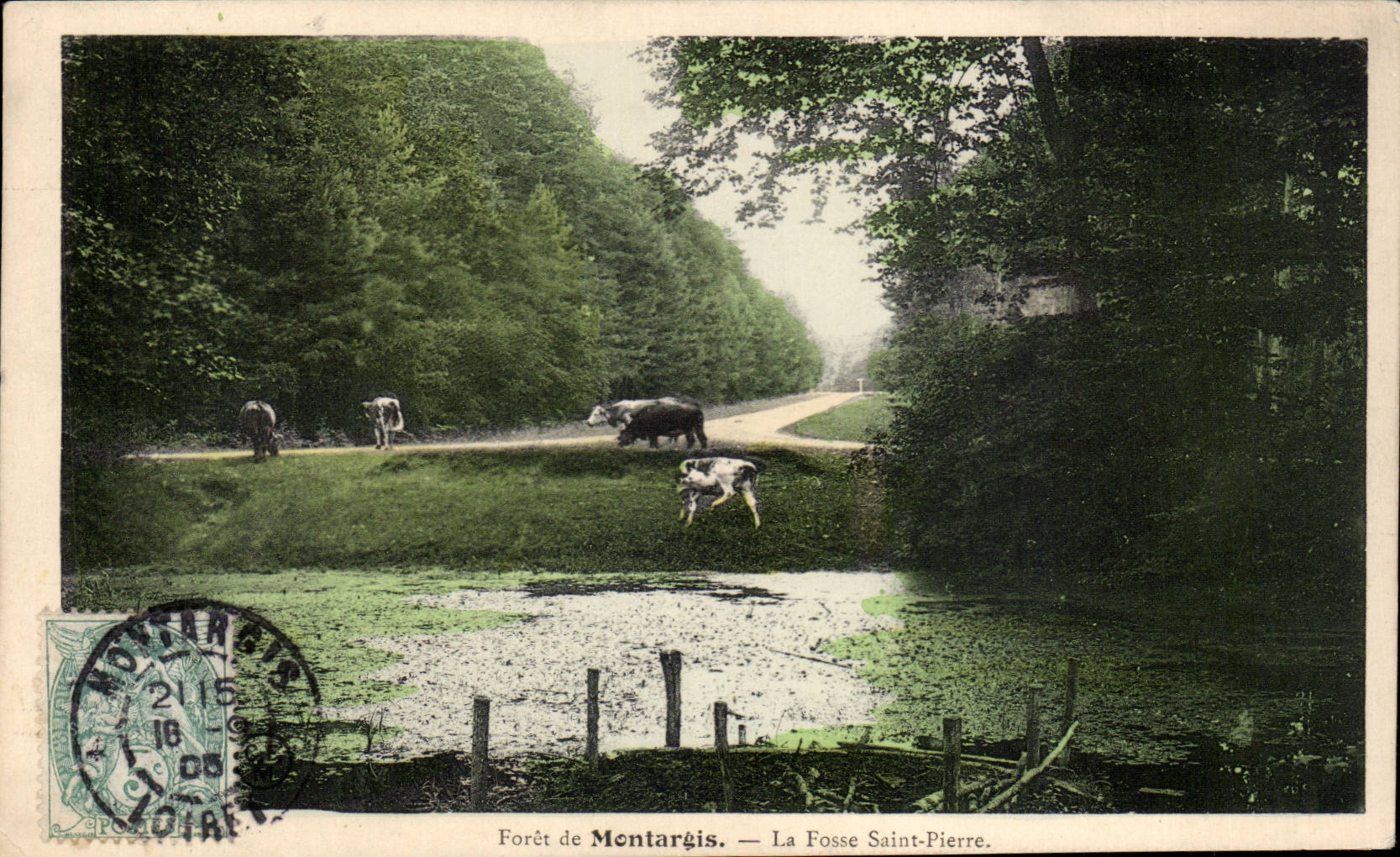 CPA Bohrgerat von Montargis welches das Grube Saint Pierre einschuchtert