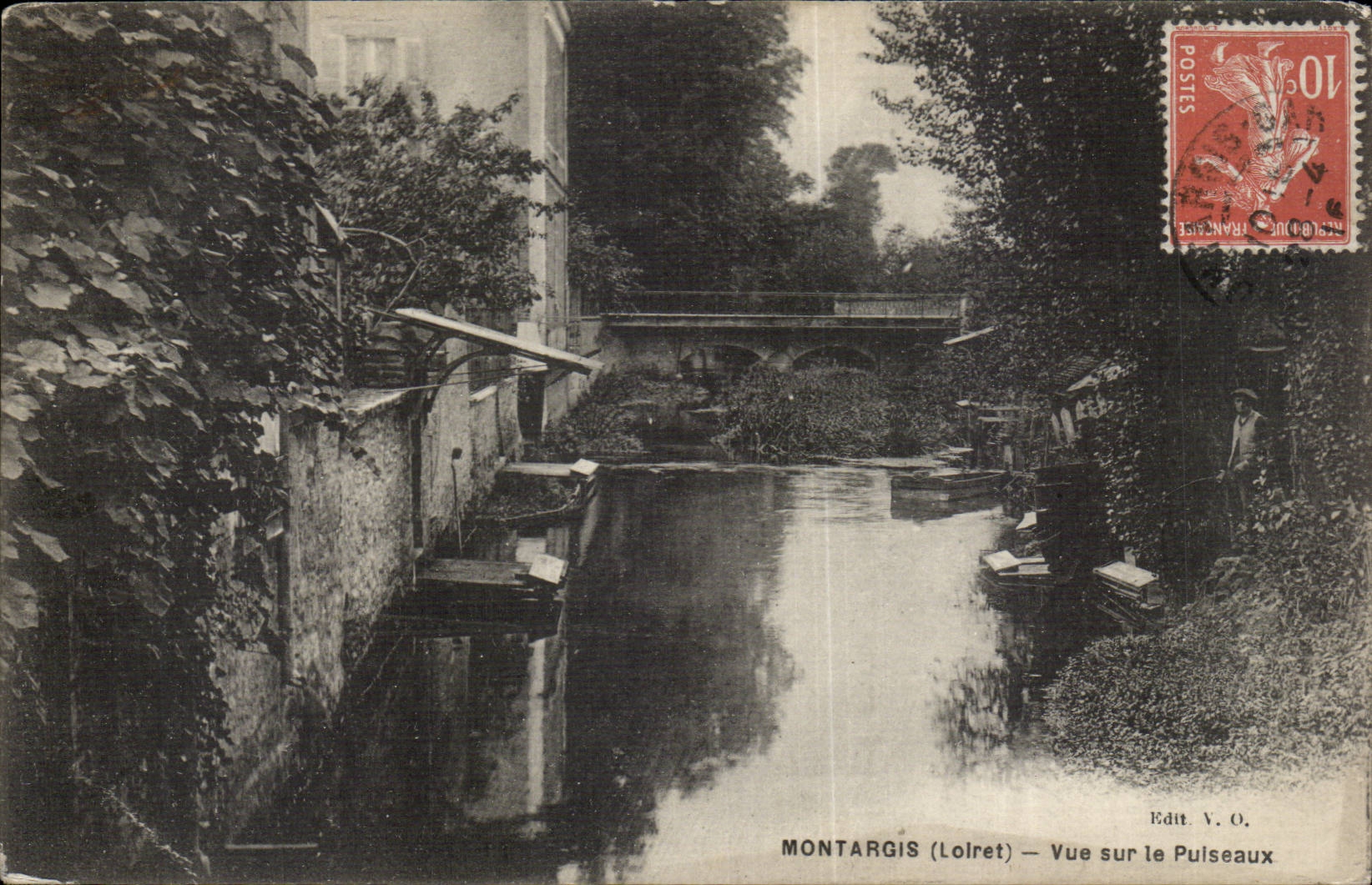 CPA Montargis gesehen auf Puiseaux