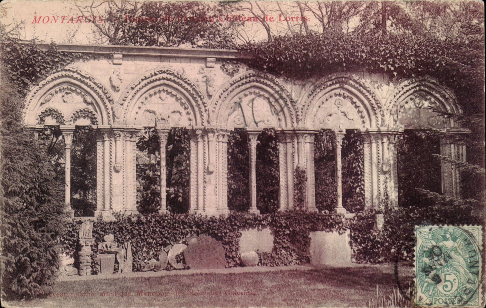 CPA Montargis Castle of Lorris