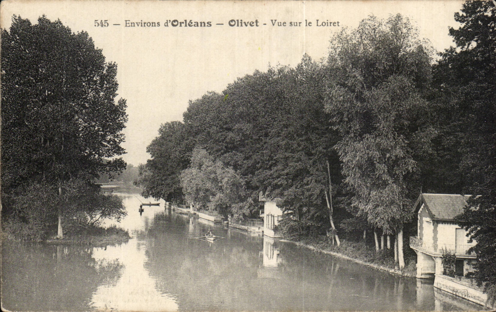 CPA Surroundings of Orleans Olivet Seen on Loiret
