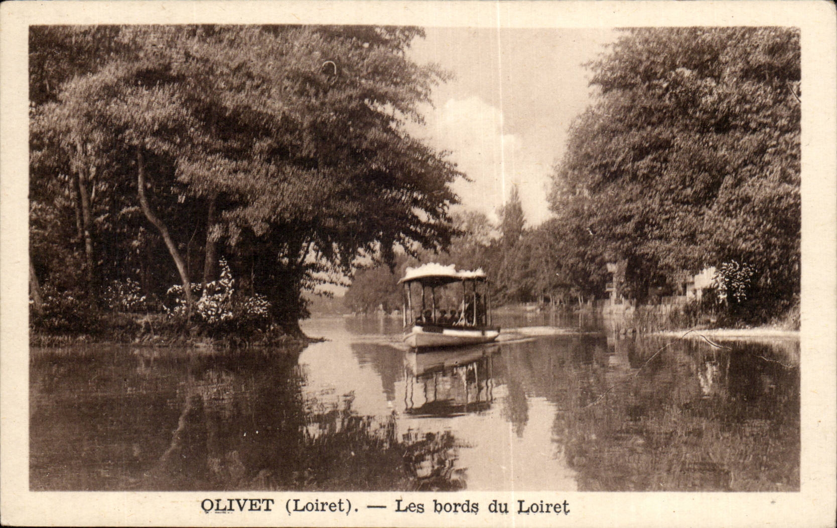 CPA Olivet edges of Loiret