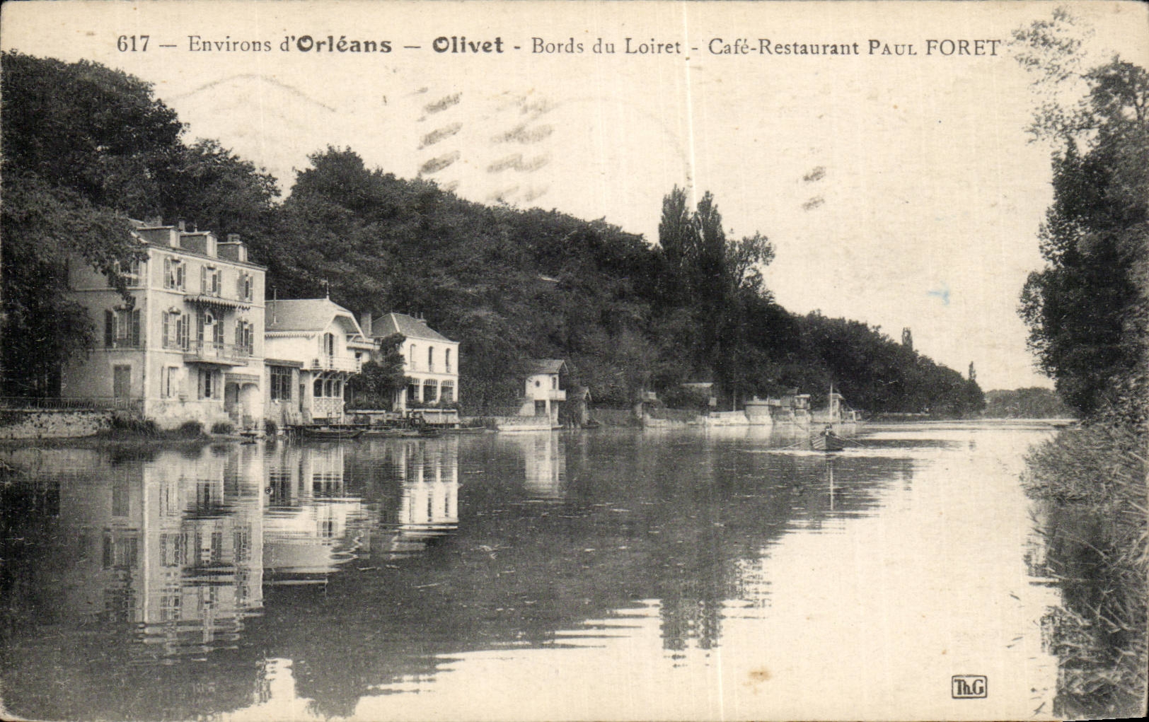 CPA Olivet edges of Loiret Coffee Restoring Paul Drill