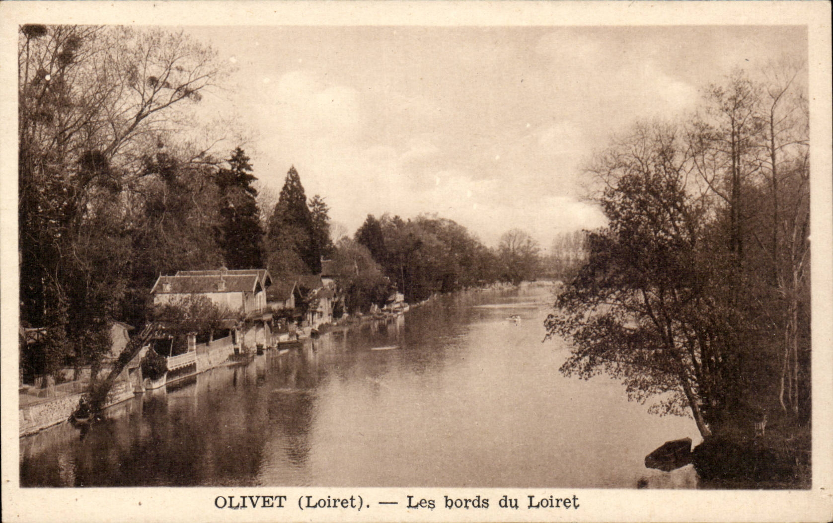 CPA Olivet edges of Loiret
