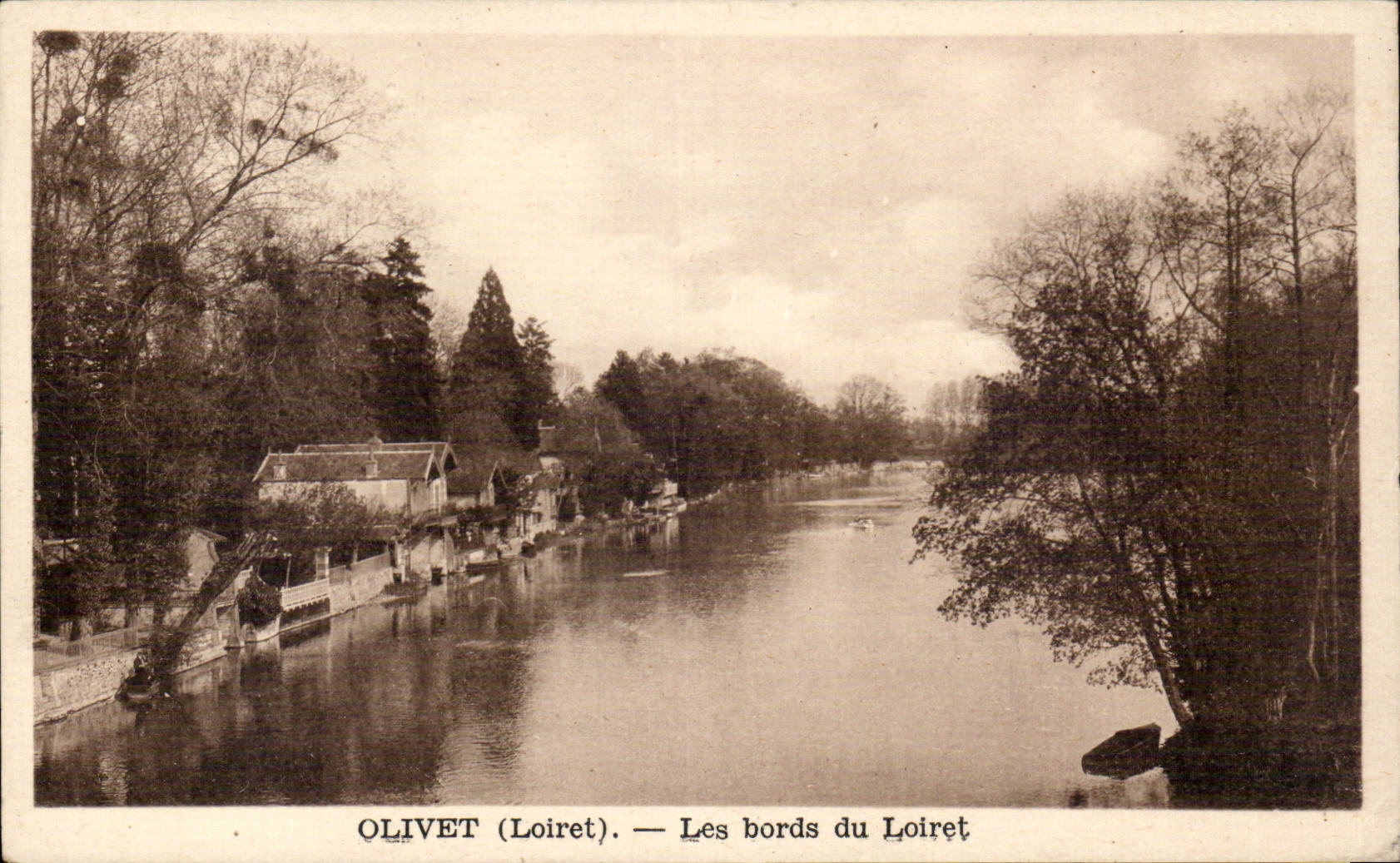 CPA Olivet edges of Loiret