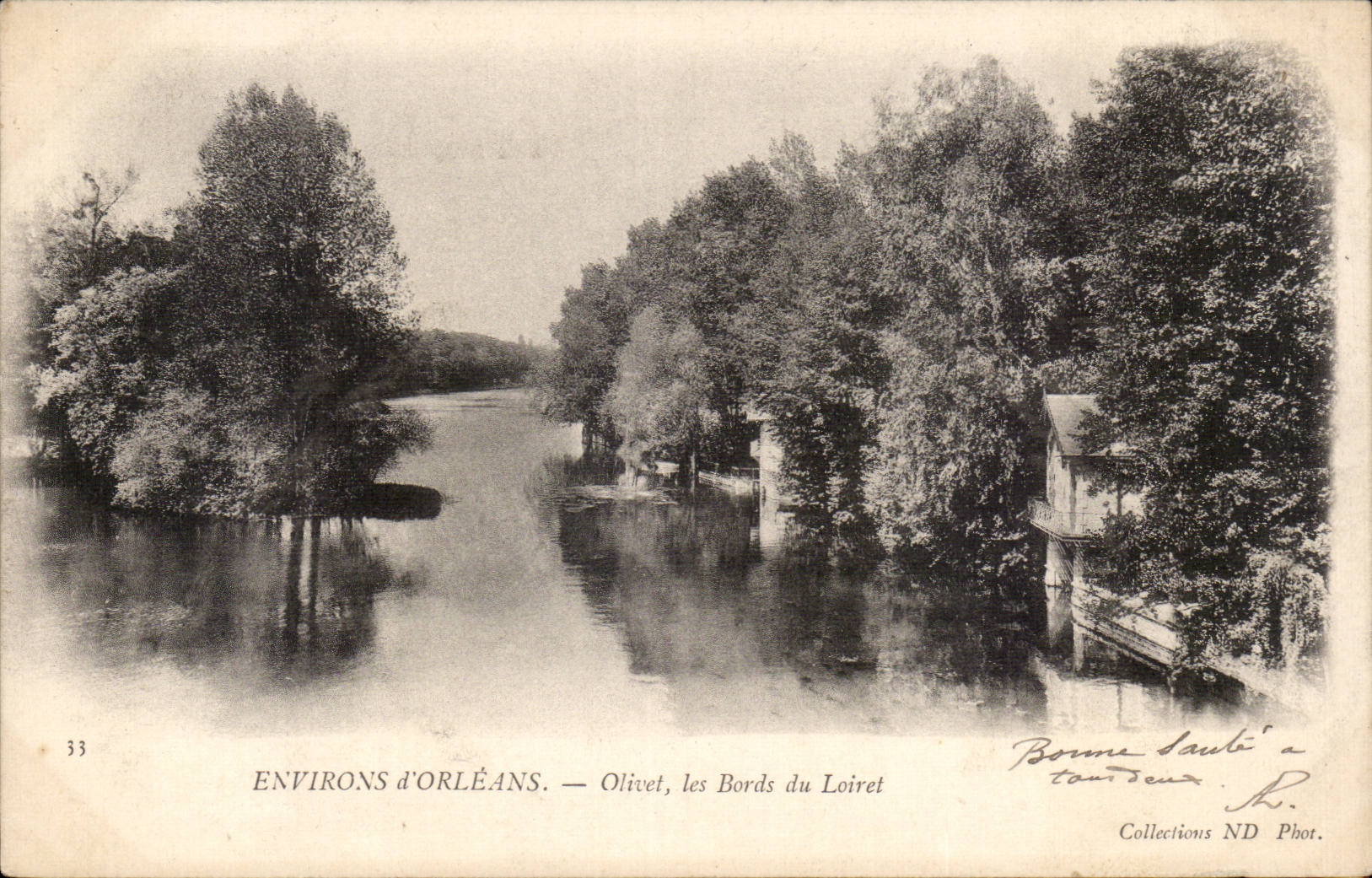 CPA Olivet edges of Loiret