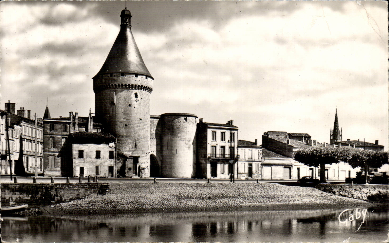 CPSM Libourne der Aufsatz des grossen Hafens