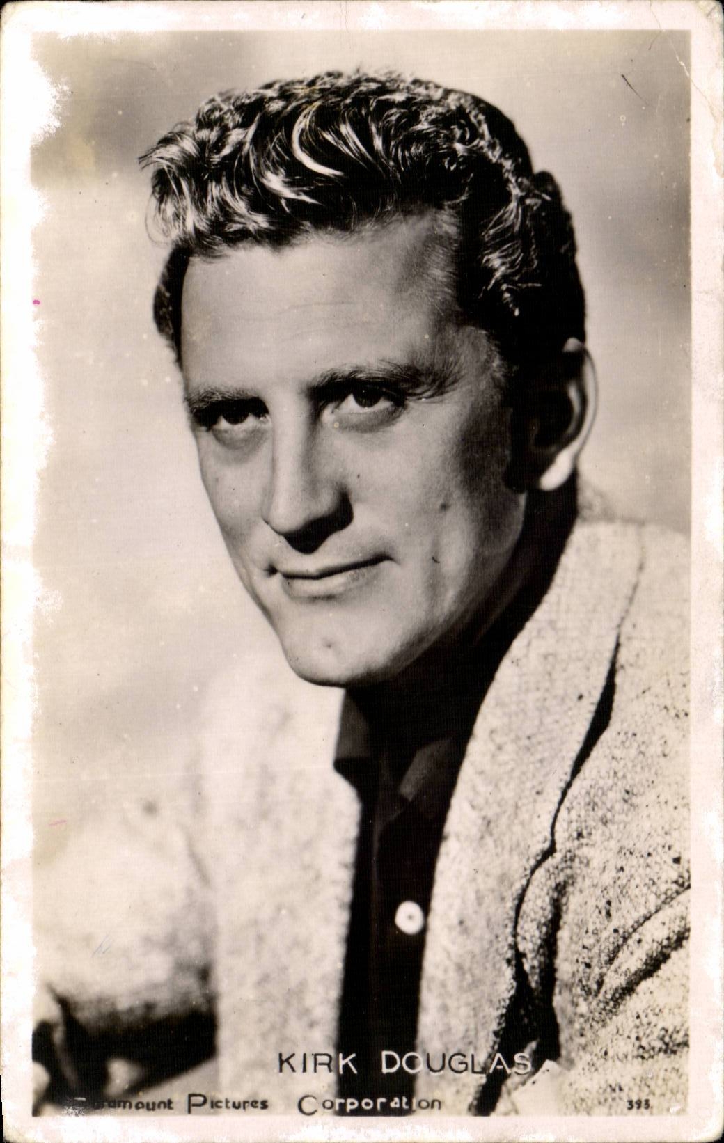 CPSM Schauspieler-Kirk Douglas-Kino