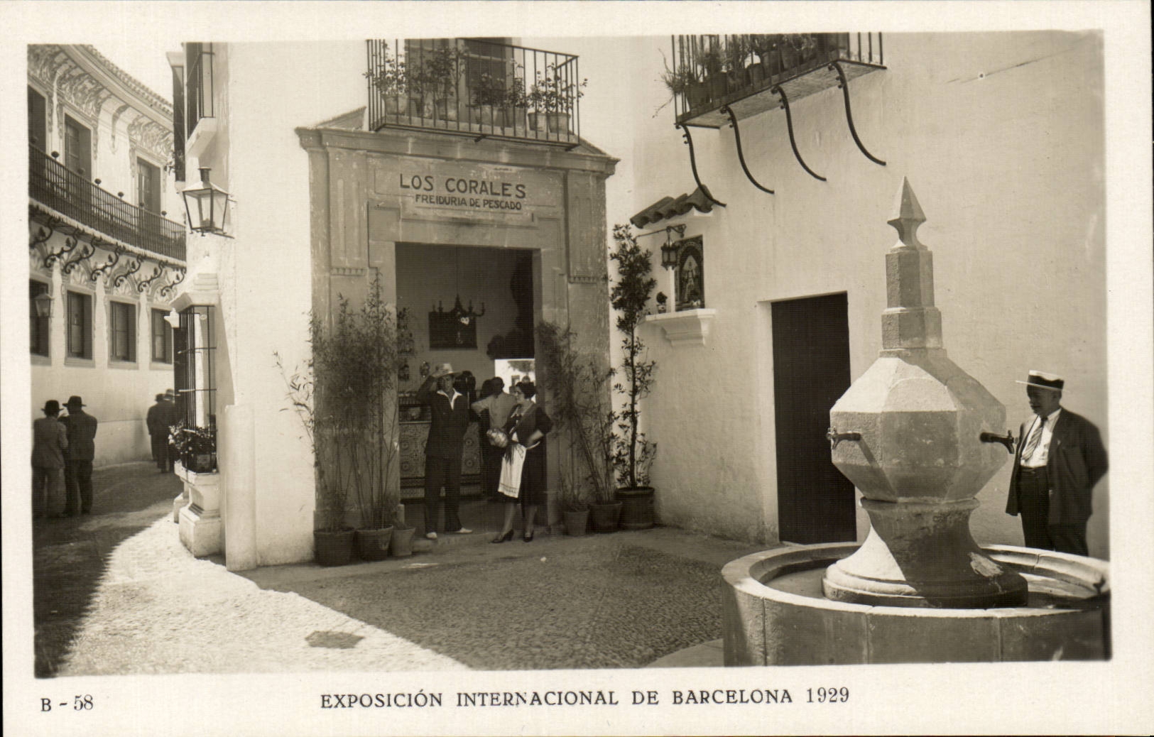CPA Spain Spain Espana Exposicion Internacional de Barcelona 1929 Los Corales