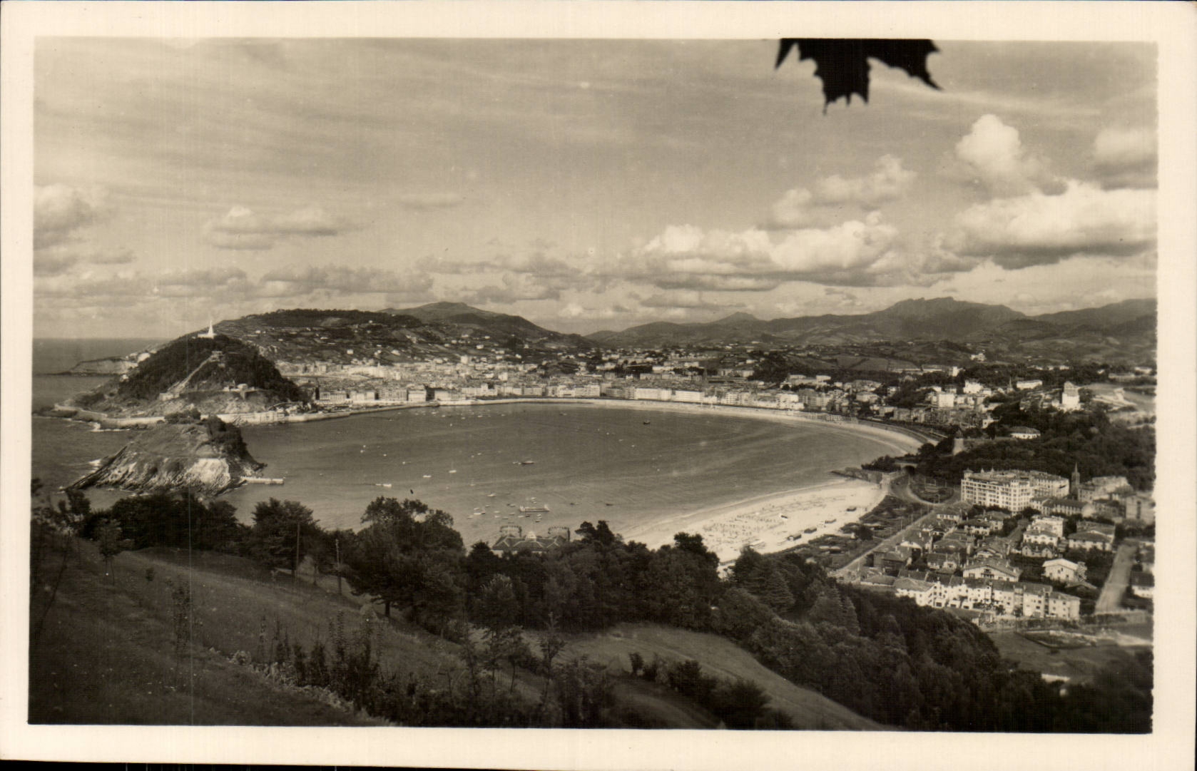 CPSM Spain Spain Espana San Sebastian Vista general desde el Monte Igueldo